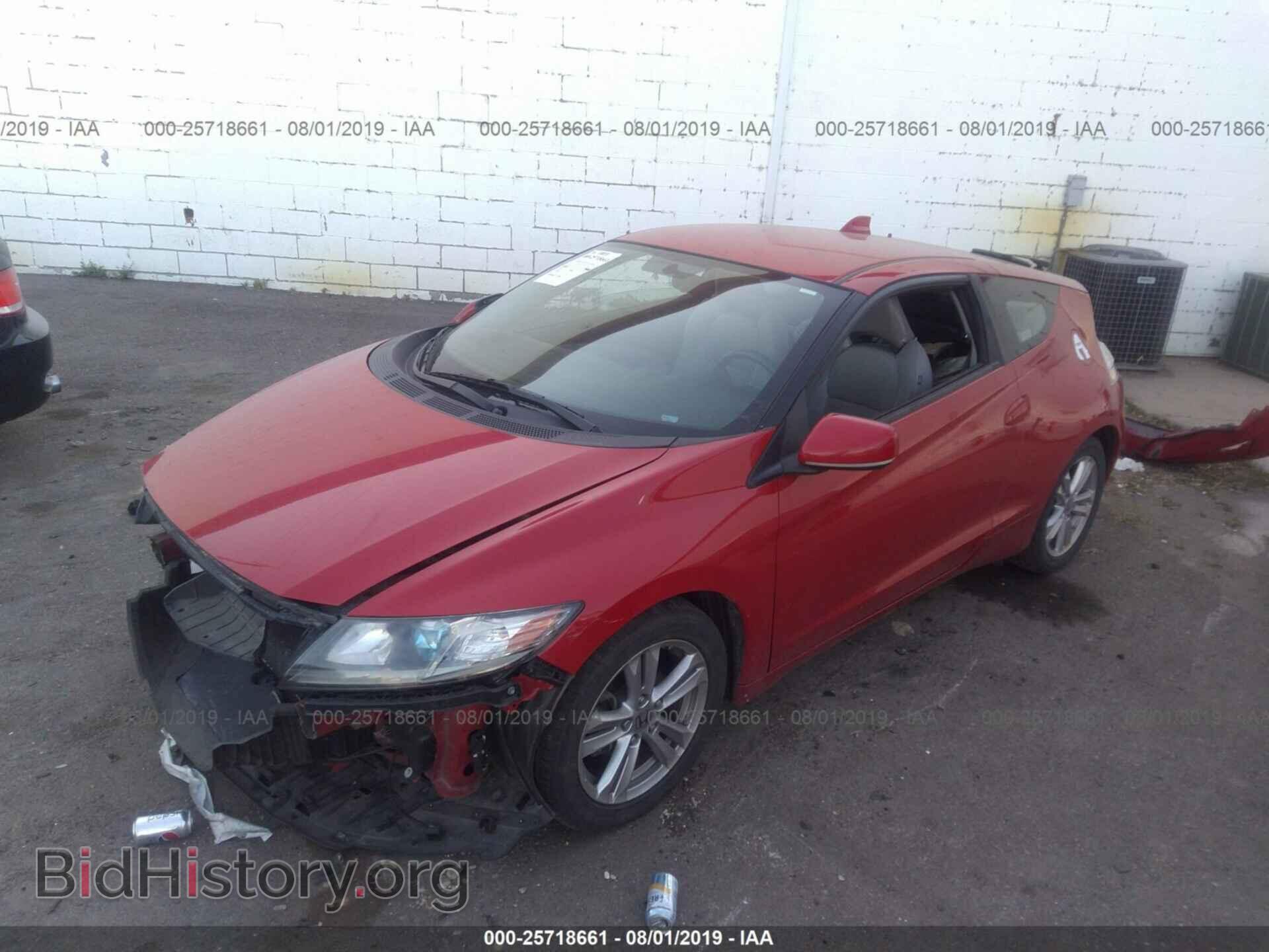 2011 HONDA CR-Z - VIN: JHMZF1D68BS007715 - Photo 2