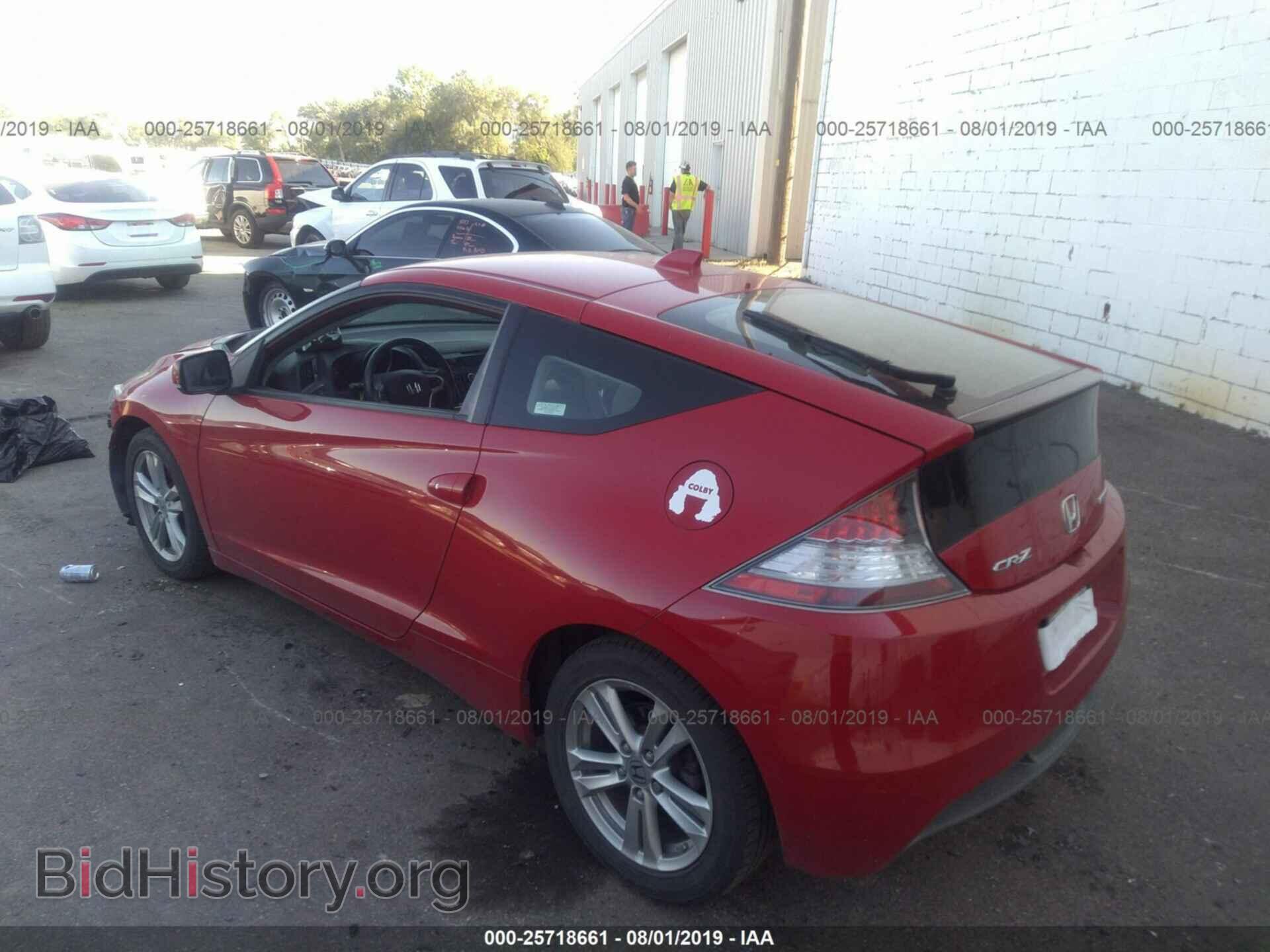 2011 HONDA CR-Z - VIN: JHMZF1D68BS007715 - Photo 3