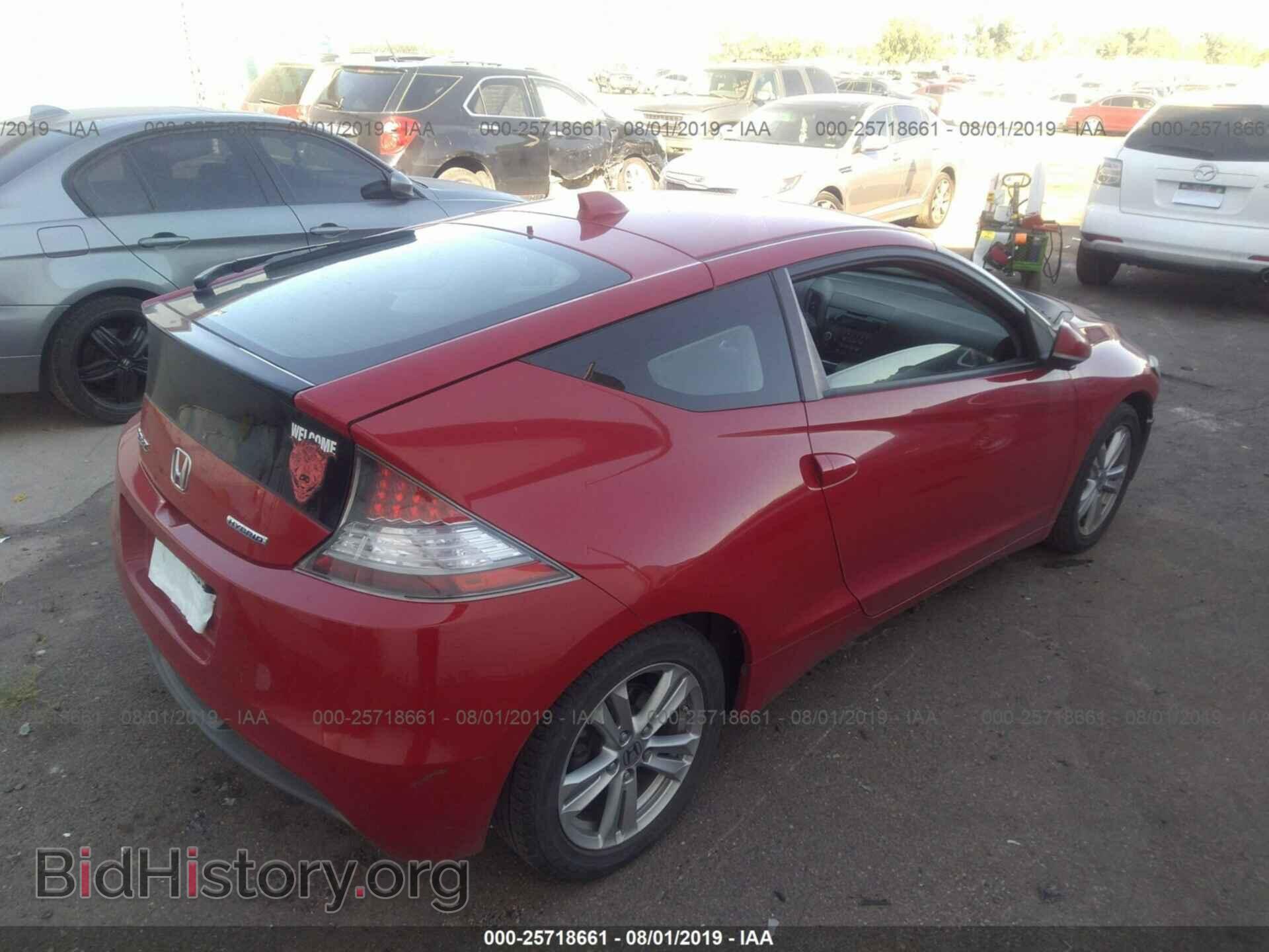2011 HONDA CR-Z - VIN: JHMZF1D68BS007715 - Photo 4