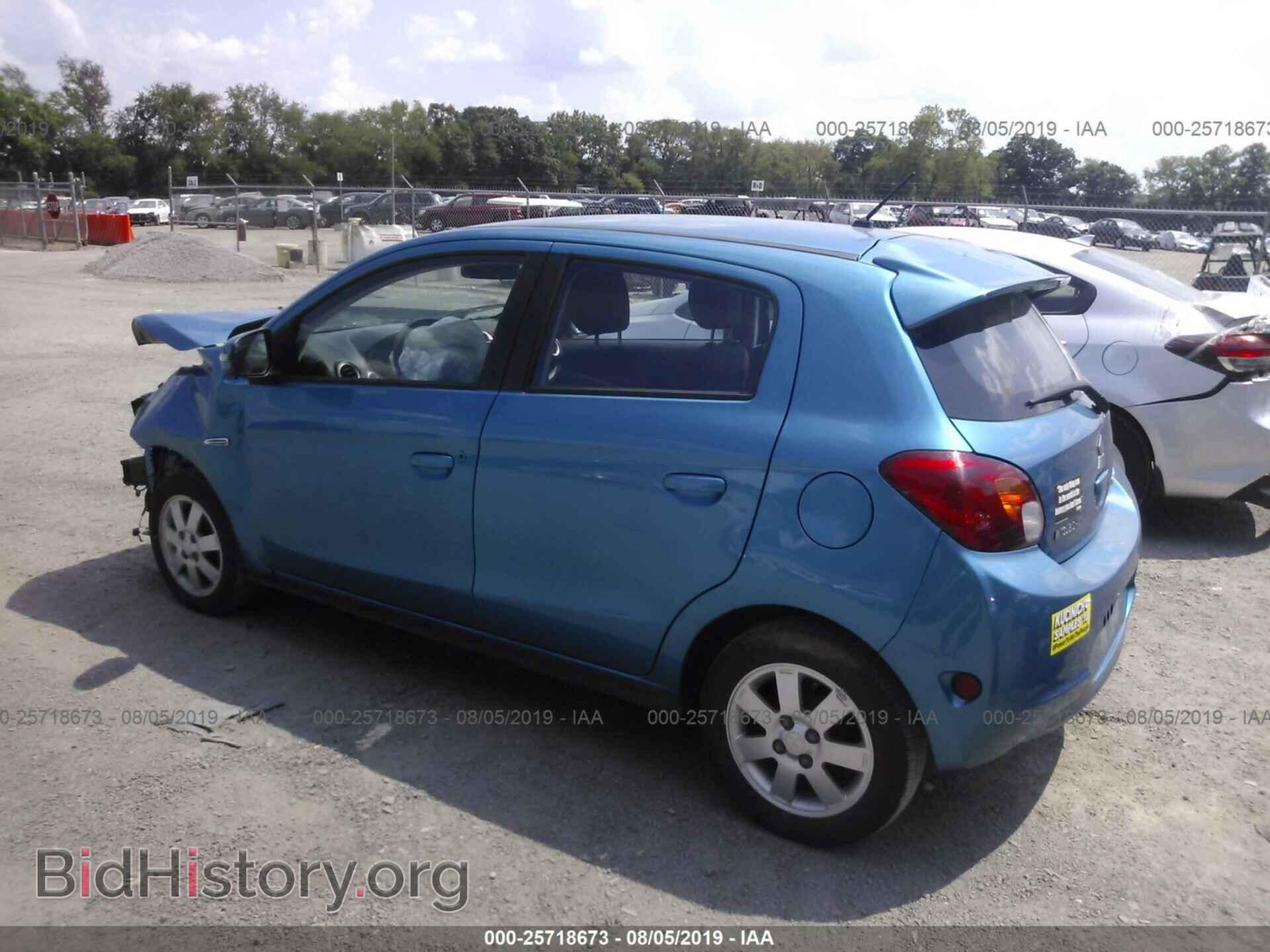 2015 MITSUBISHI MIRAGE - VIN: ML32A4HJ0FH037170 - Фото 3