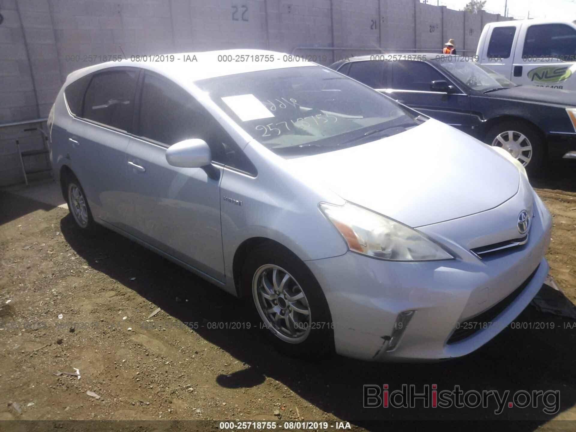 Photo JTDZN3EU0C3094339 - TOYOTA PRIUS V 2012