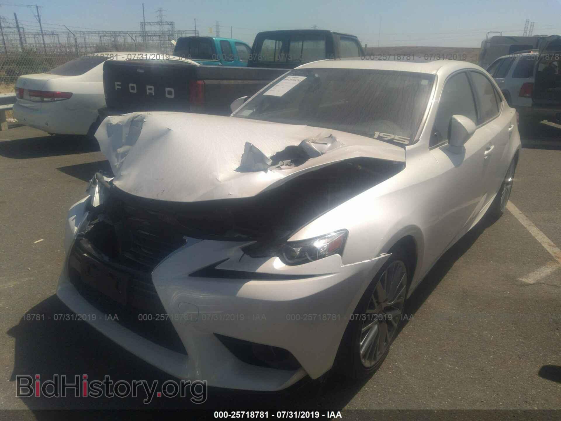 2016 LEXUS IS - VIN: JTHBA1D29G5030441 - Фото 2