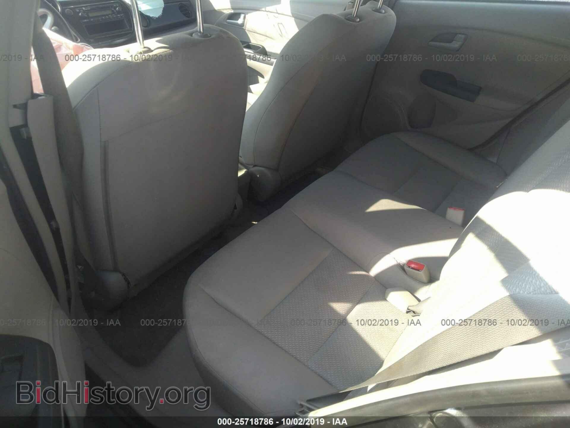 2012 HONDA INSIGHT - VIN: JHMZE2H30CS000364 - Фото 8