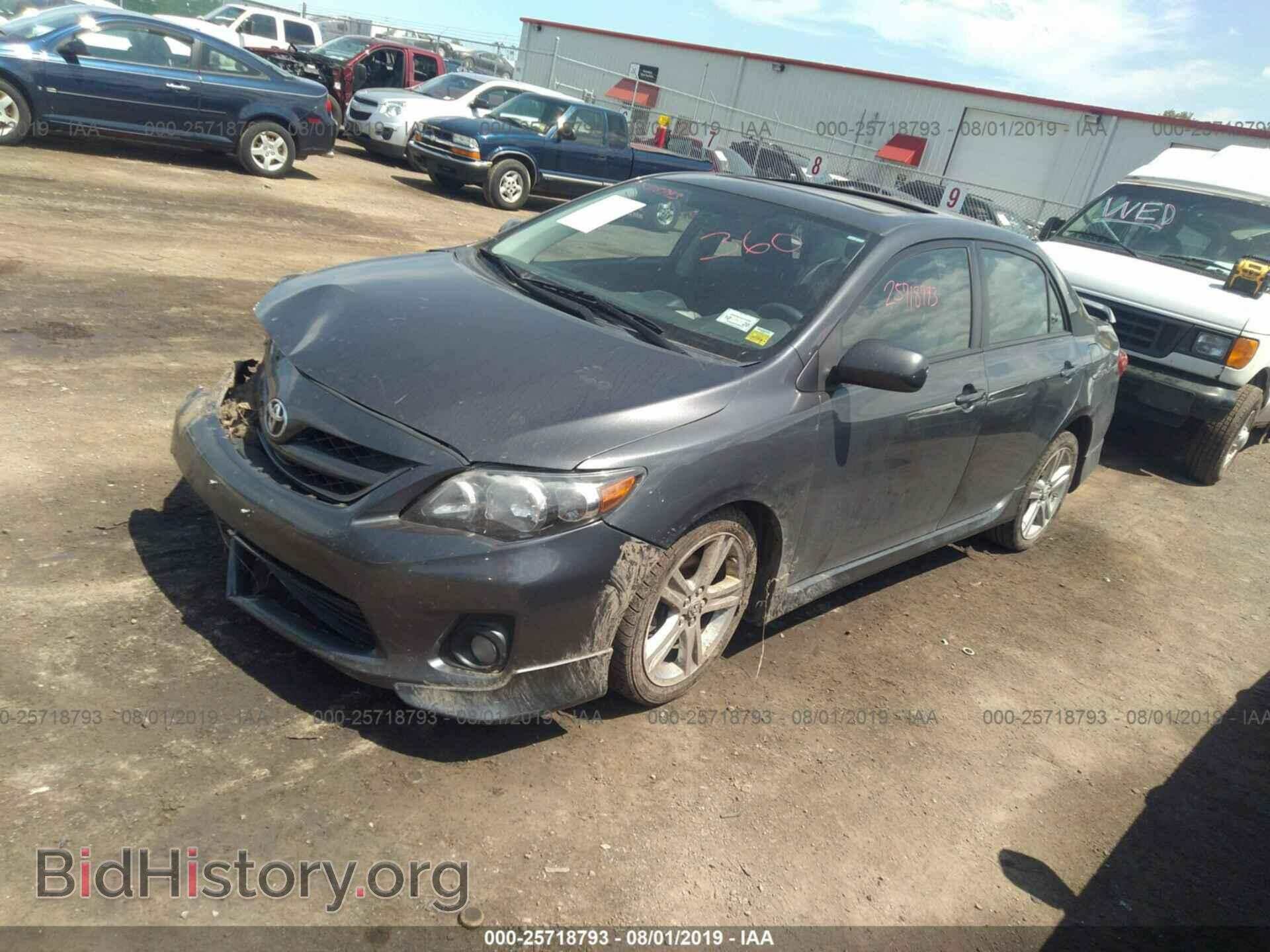 2013 TOYOTA COROLLA - VIN: 2T1BU4EE8DC001191 - Фото 2