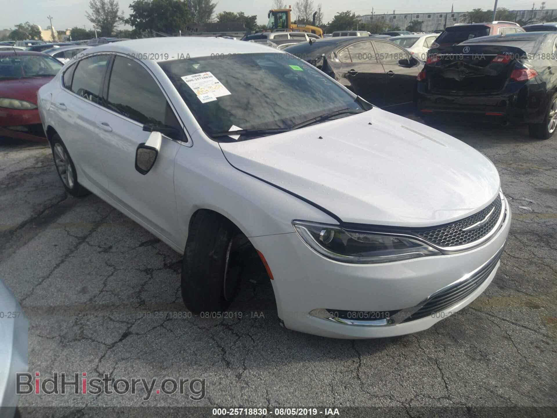 Фотография 1C3CCCAB4GN148773 - CHRYSLER 200 2016