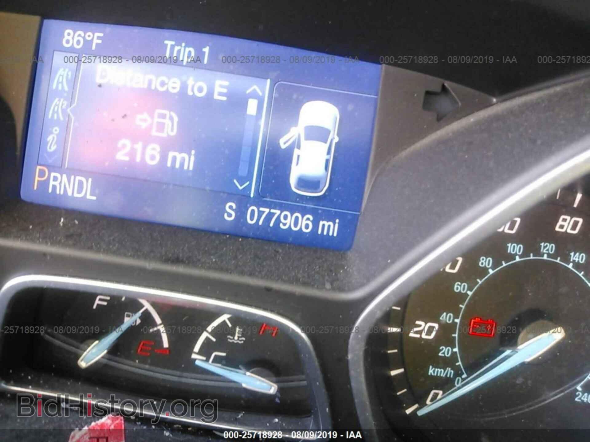 2014 FORD FOCUS - VIN: 1FADP3F25EL395232 - Фото 7