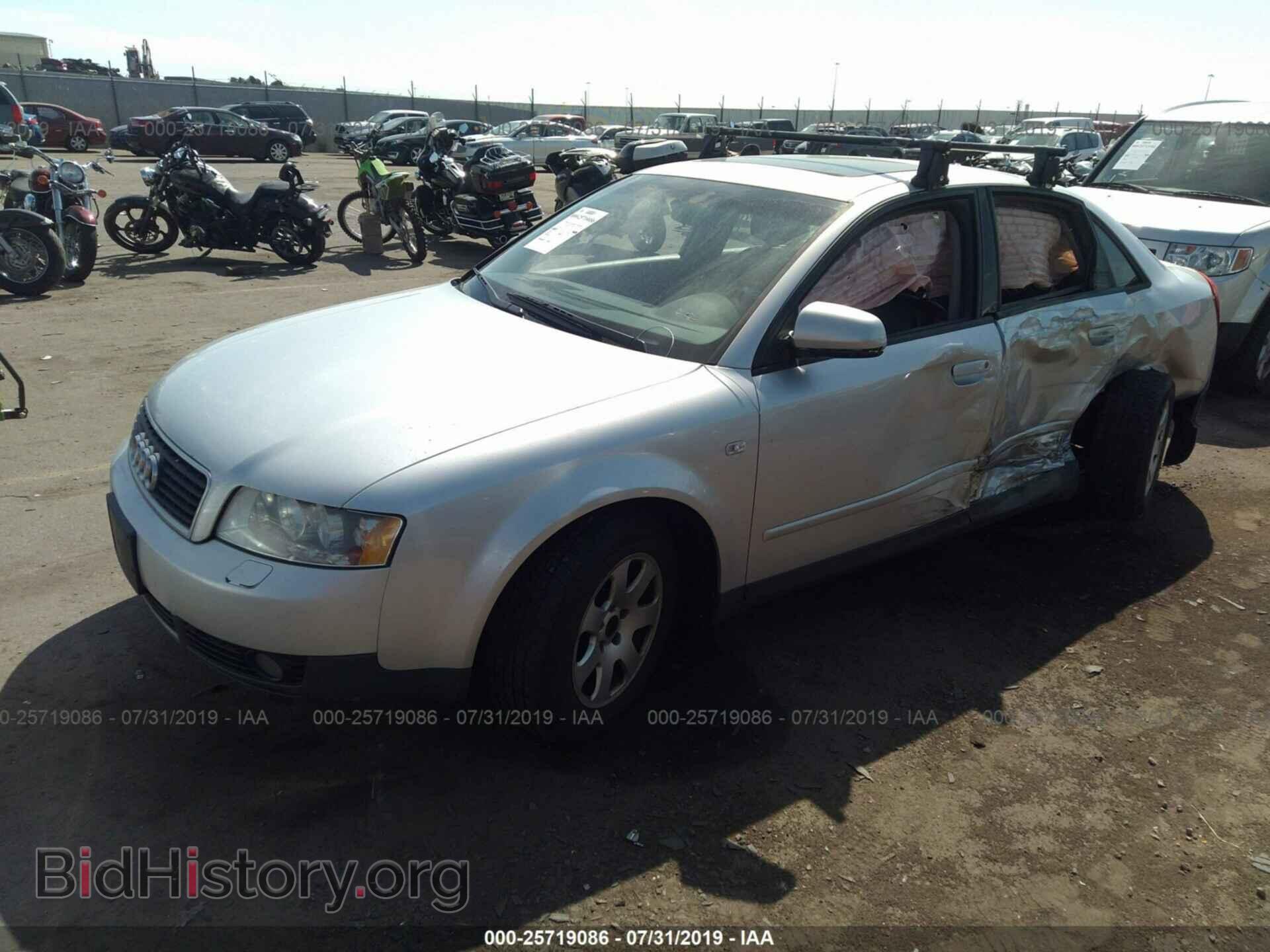 2002 AUDI A4 - VIN: WAULC68E62A152575 - Photo 2