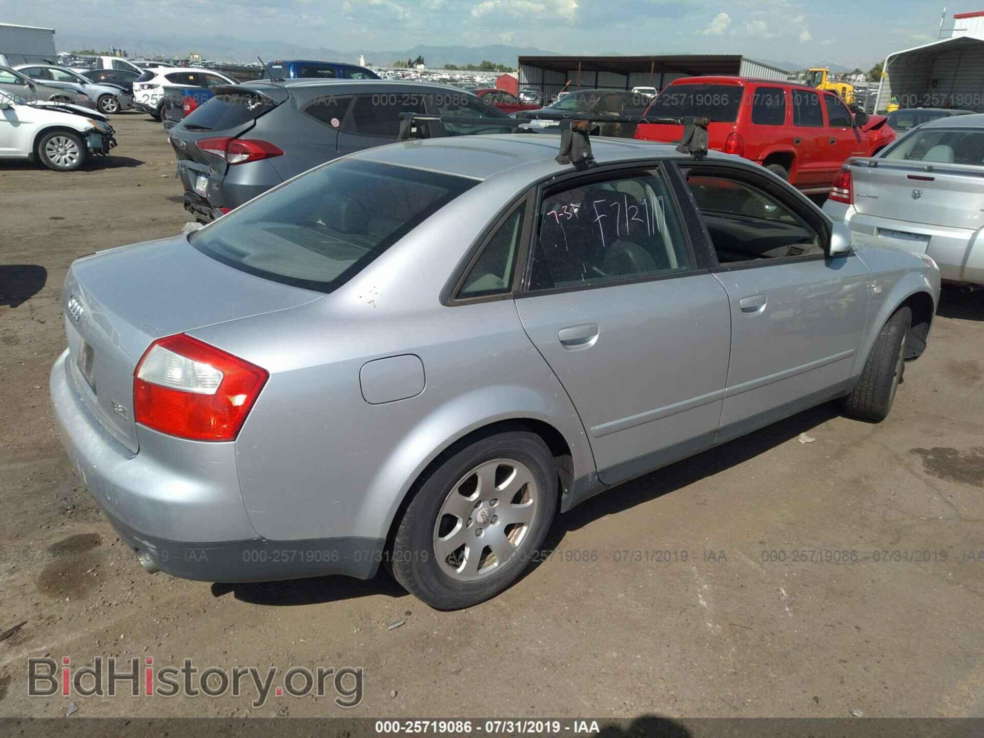 2002 AUDI A4 - VIN: WAULC68E62A152575 - Photo 4