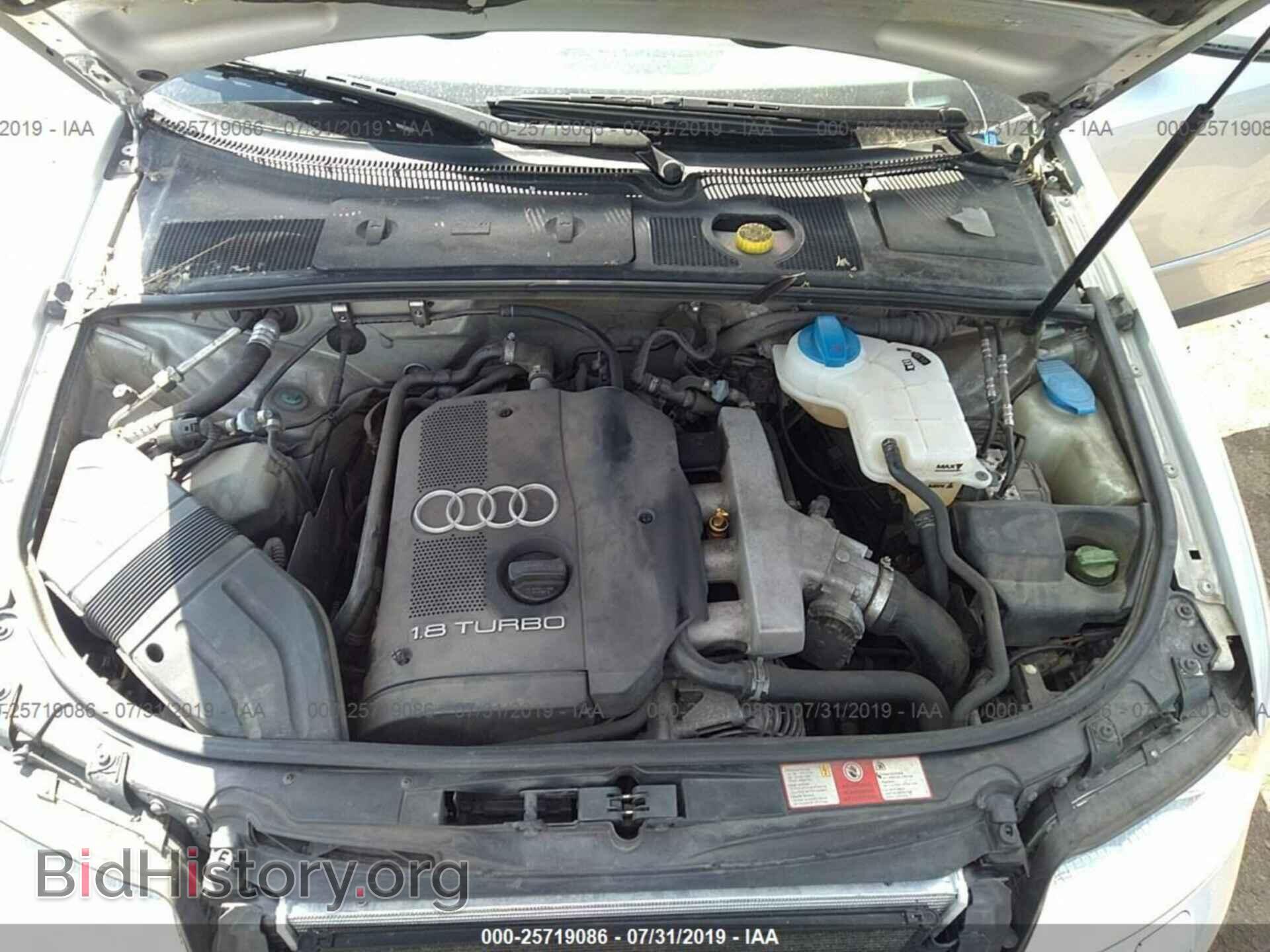 2002 AUDI A4 - VIN: WAULC68E62A152575 - Photo 10