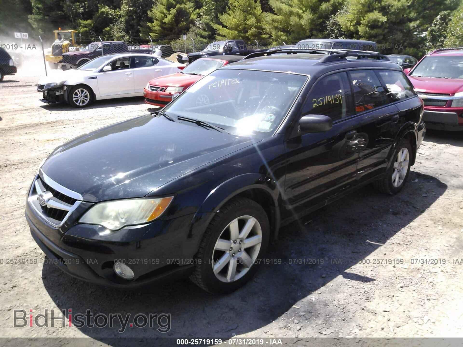 2008 SUBARU OUTBACK - VIN: 4S4BP61C087360786 - Фото 2