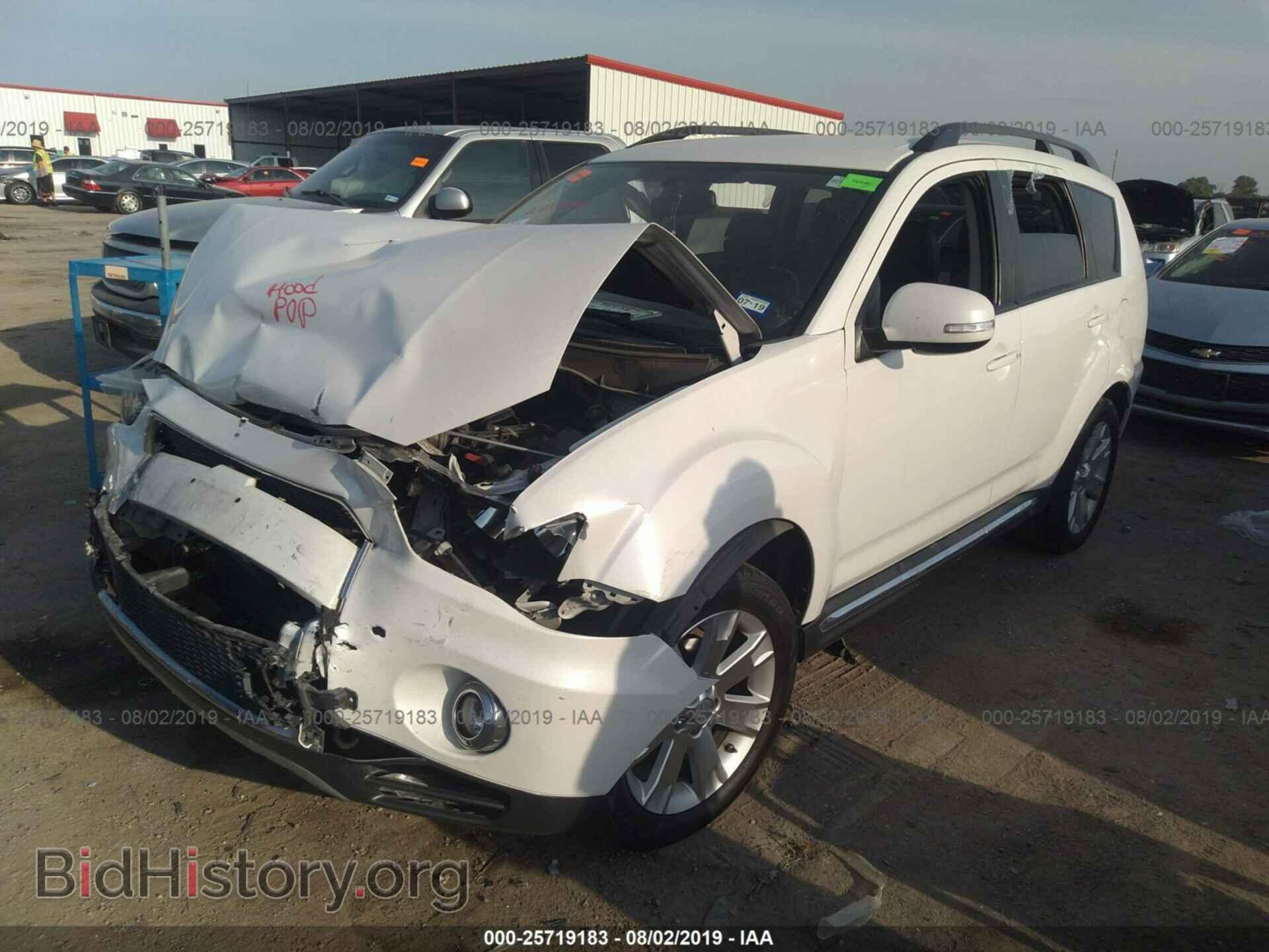 2013 MITSUBISHI OUTLANDER - VIN: JA4AS3AWXDU007744 - Фото 2