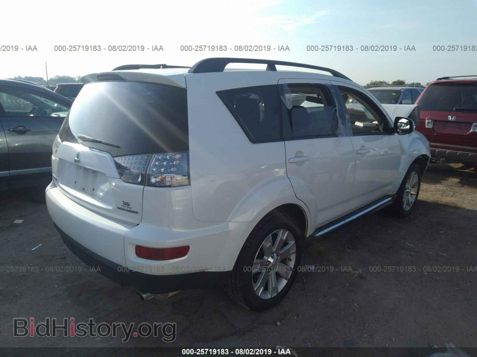 2013 MITSUBISHI OUTLANDER - VIN: JA4AS3AWXDU007744 - Фото 4