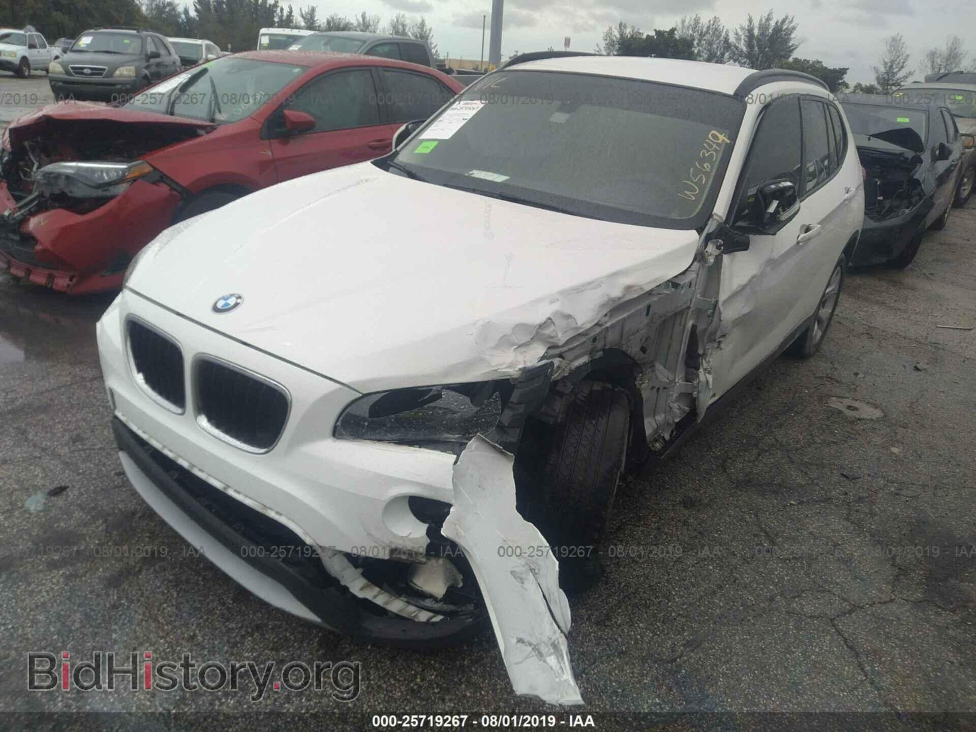 2014 BMW X1 - VIN: WBAVM1C51EVW56349 - Фото 2