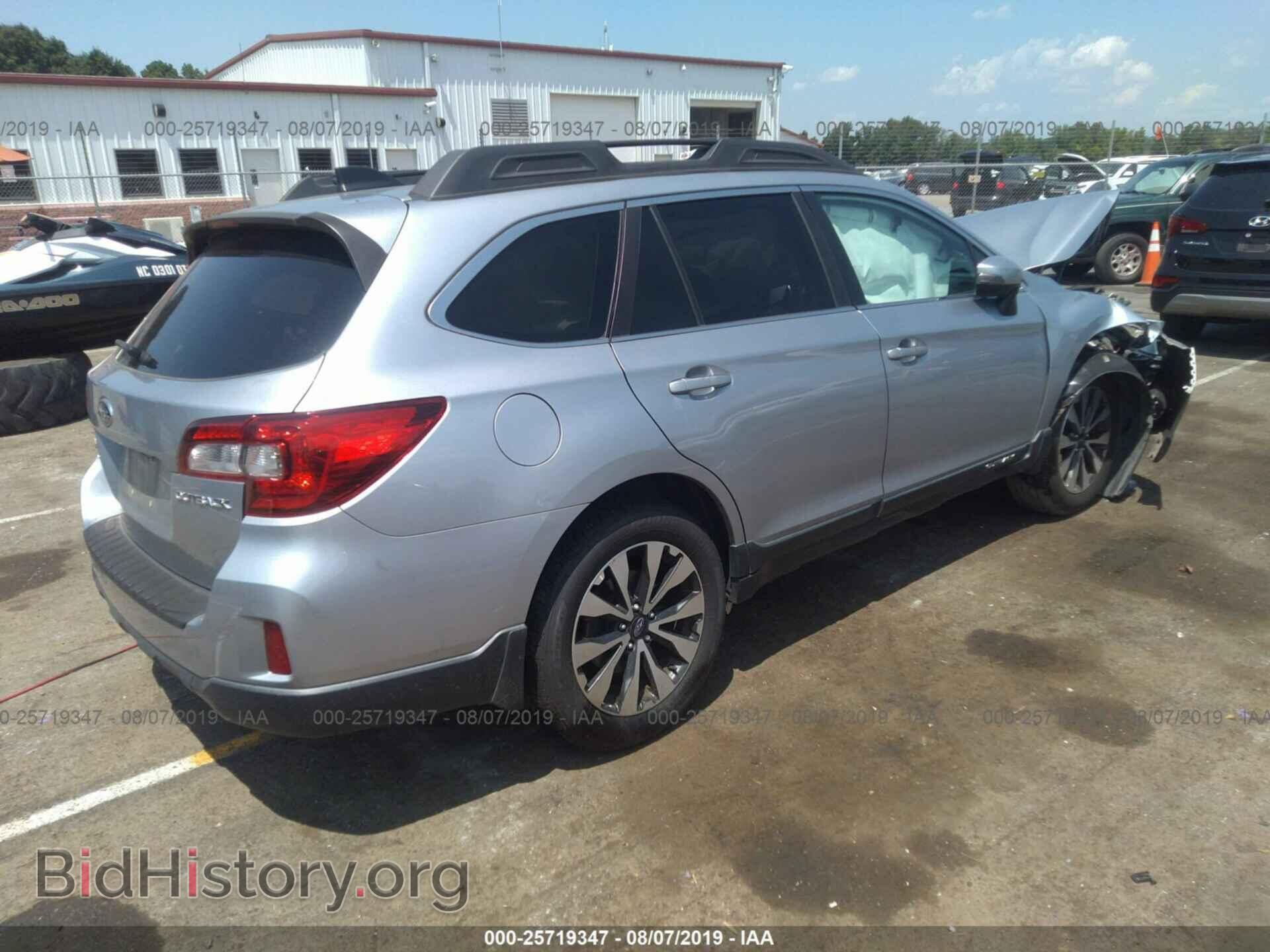 2016 SUBARU OUTBACK - VIN: 4S4BSBNC8G3233954 - Фото 4