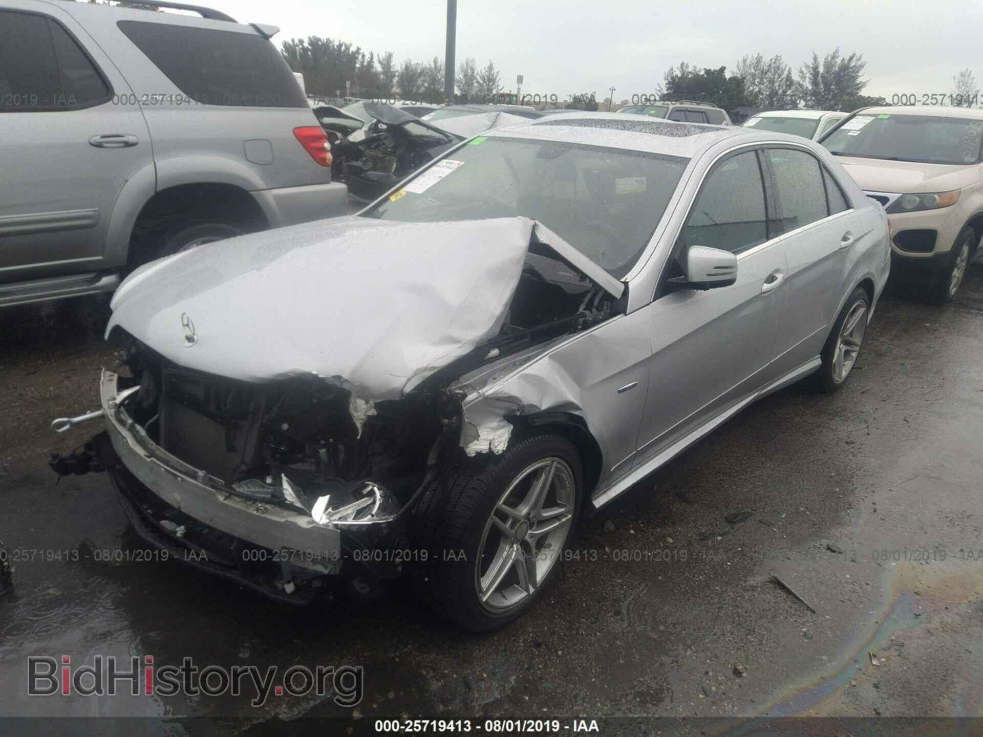 2012 MERCEDES-BENZ E - VIN: WDDHF5KB2CA641345 - Photo 2