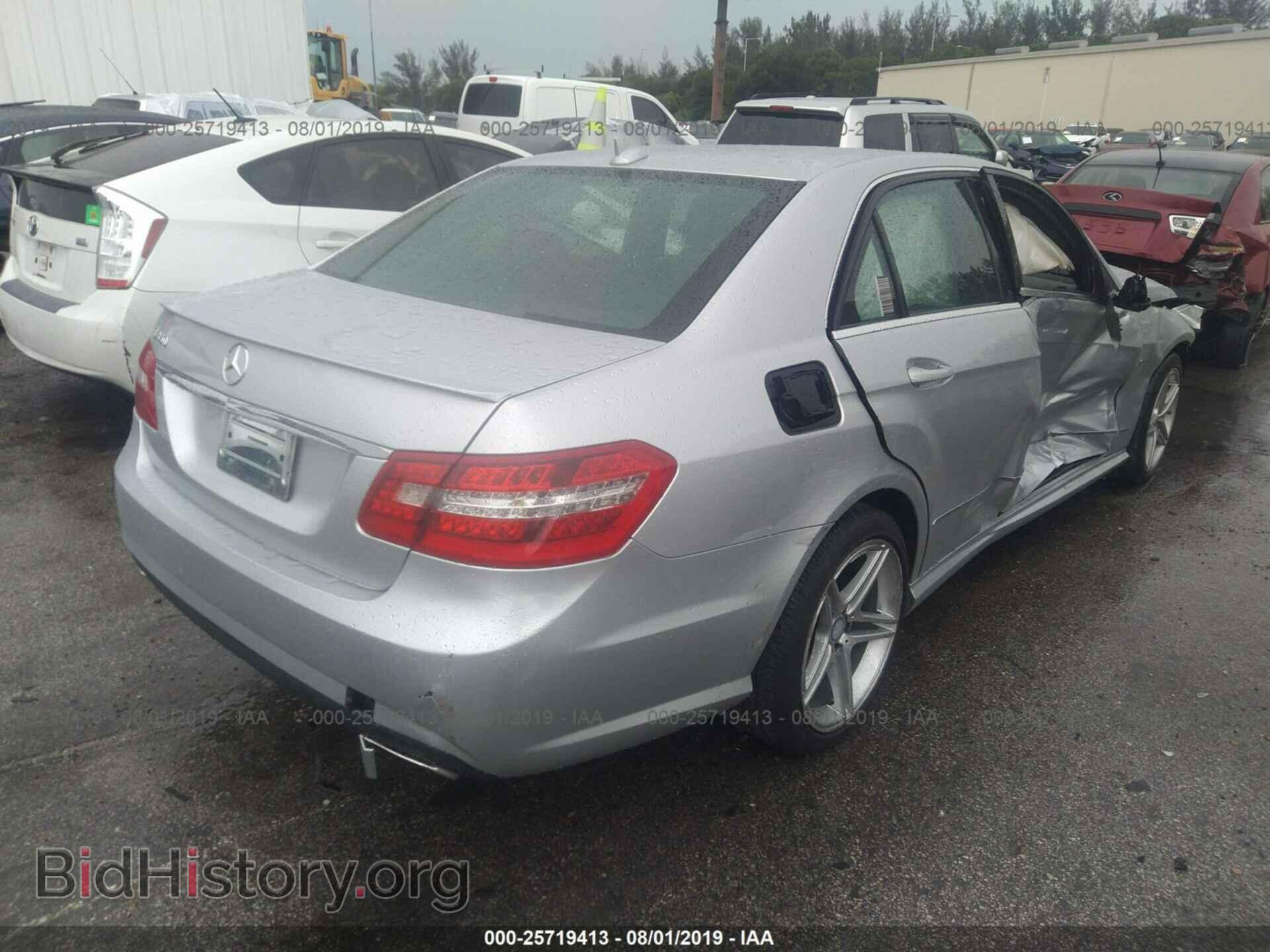 2012 MERCEDES-BENZ E - VIN: WDDHF5KB2CA641345 - Photo 4