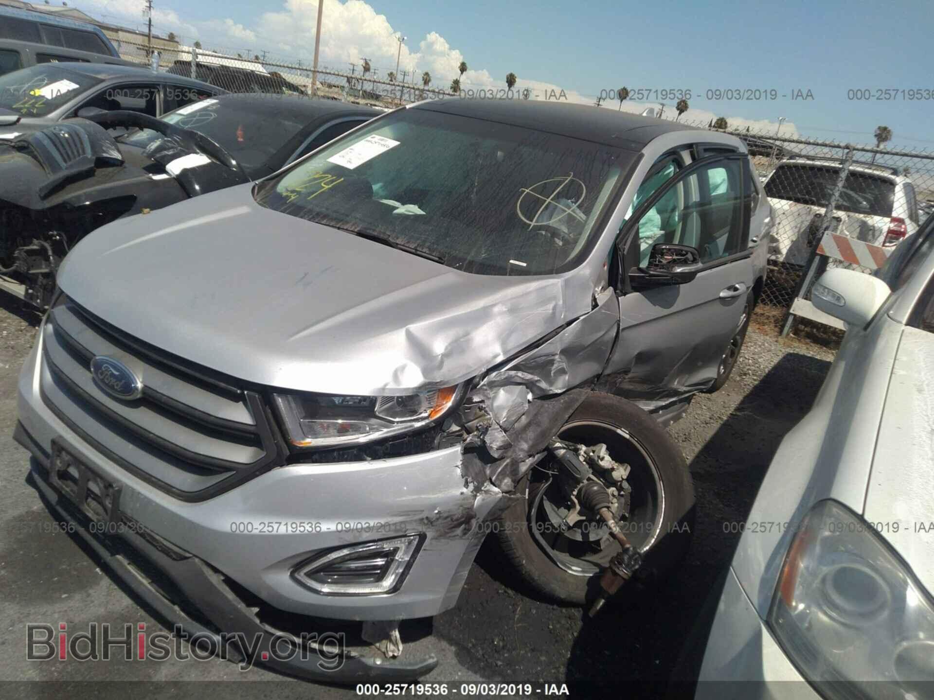 2018 FORD EDGE - VIN: 2FMPK3J85JBB67304 - Фото 2