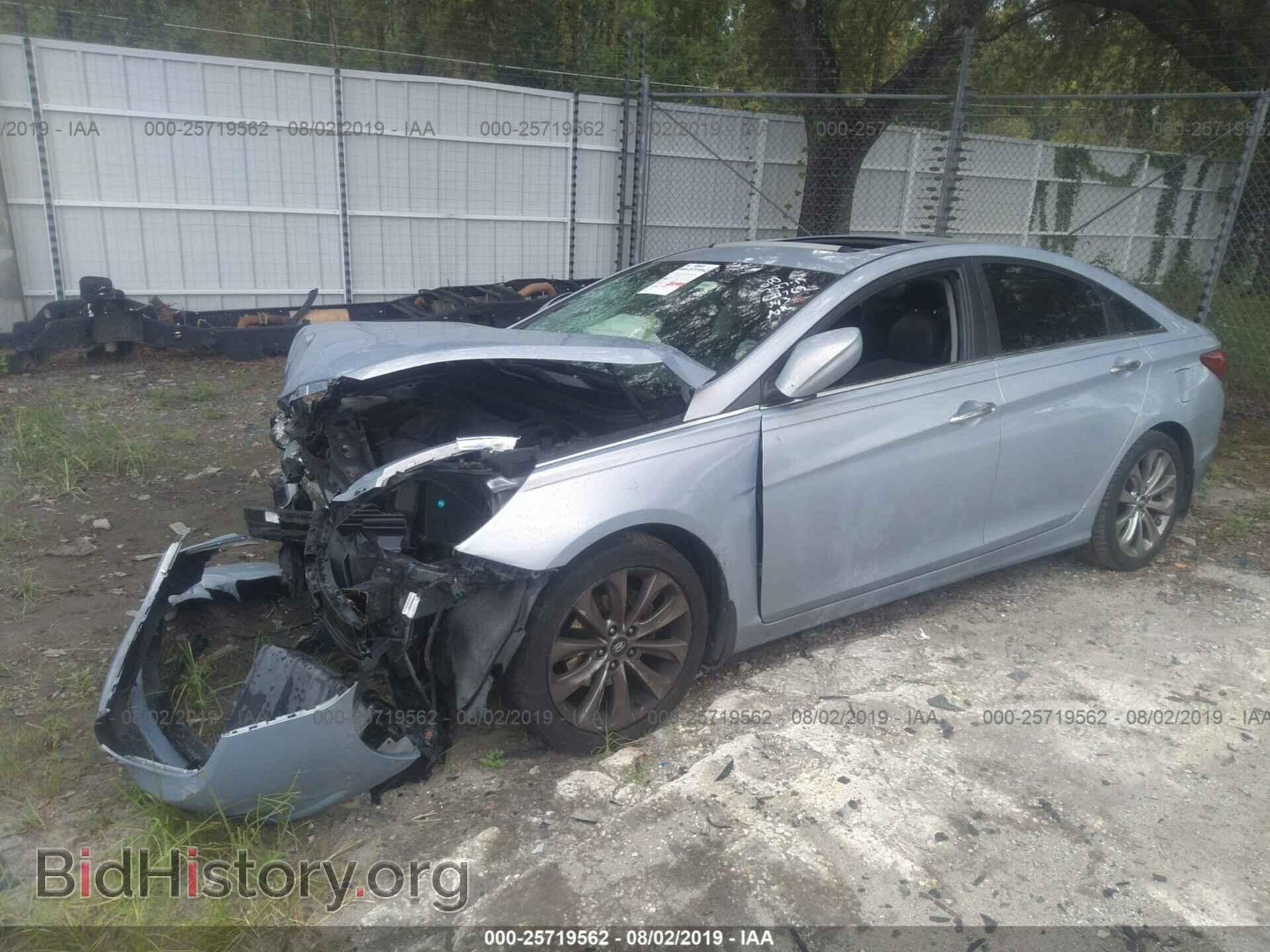 2013 HYUNDAI SONATA - VIN: 5NPEC4AC5DH760270 - Фото 2