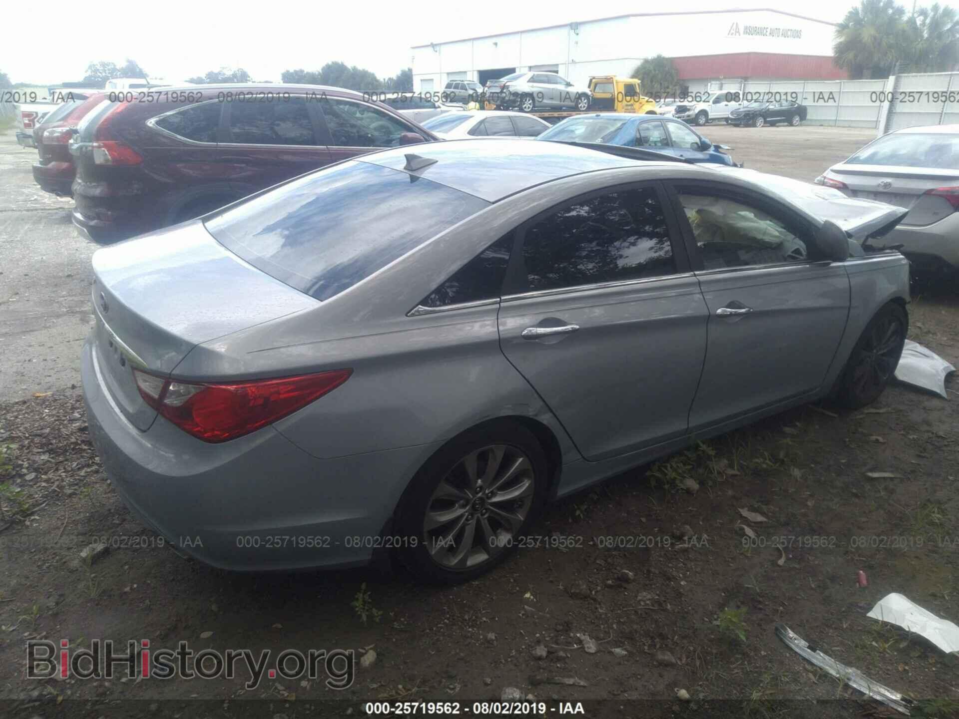 2013 HYUNDAI SONATA - VIN: 5NPEC4AC5DH760270 - Фото 4