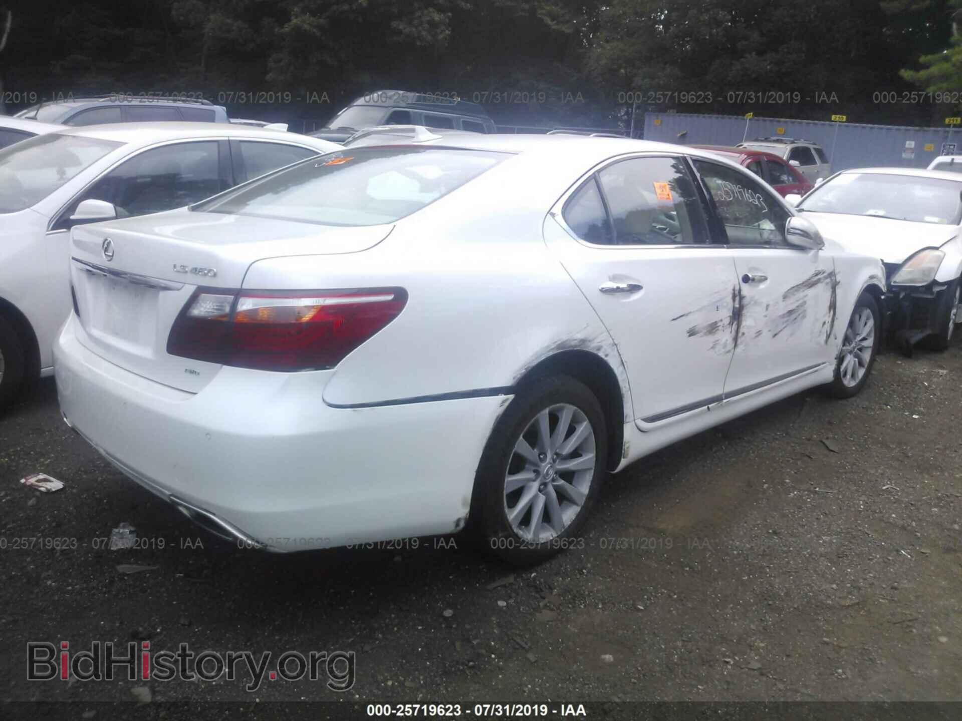 2011 LEXUS LS - VIN: JTHCL5EF3B5009794 - Фото 4