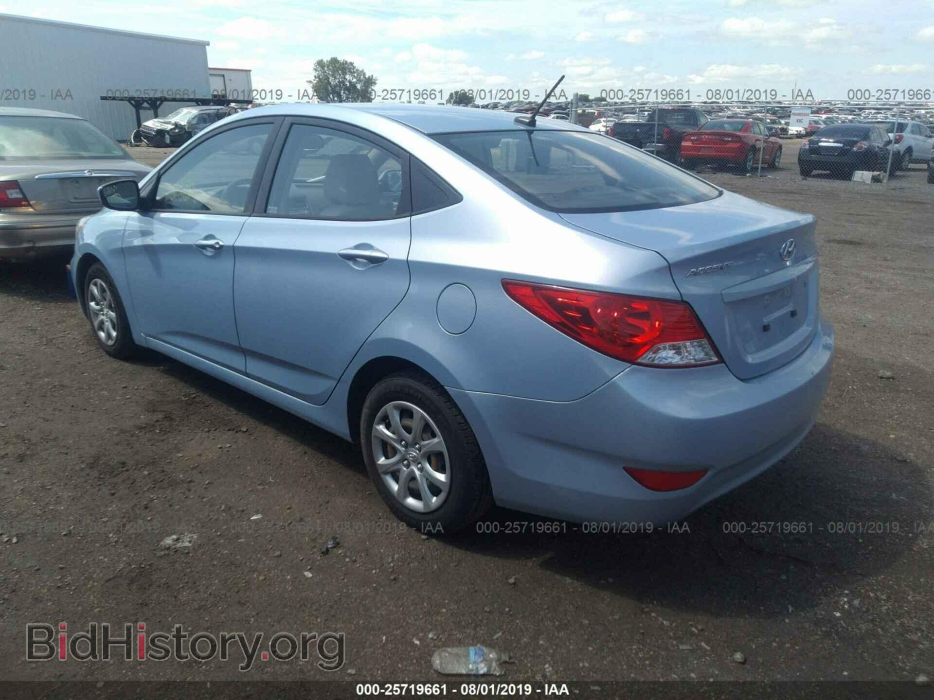 2014 HYUNDAI ACCENT - VIN: KMHCT4AE3EU589921 - Фото 3