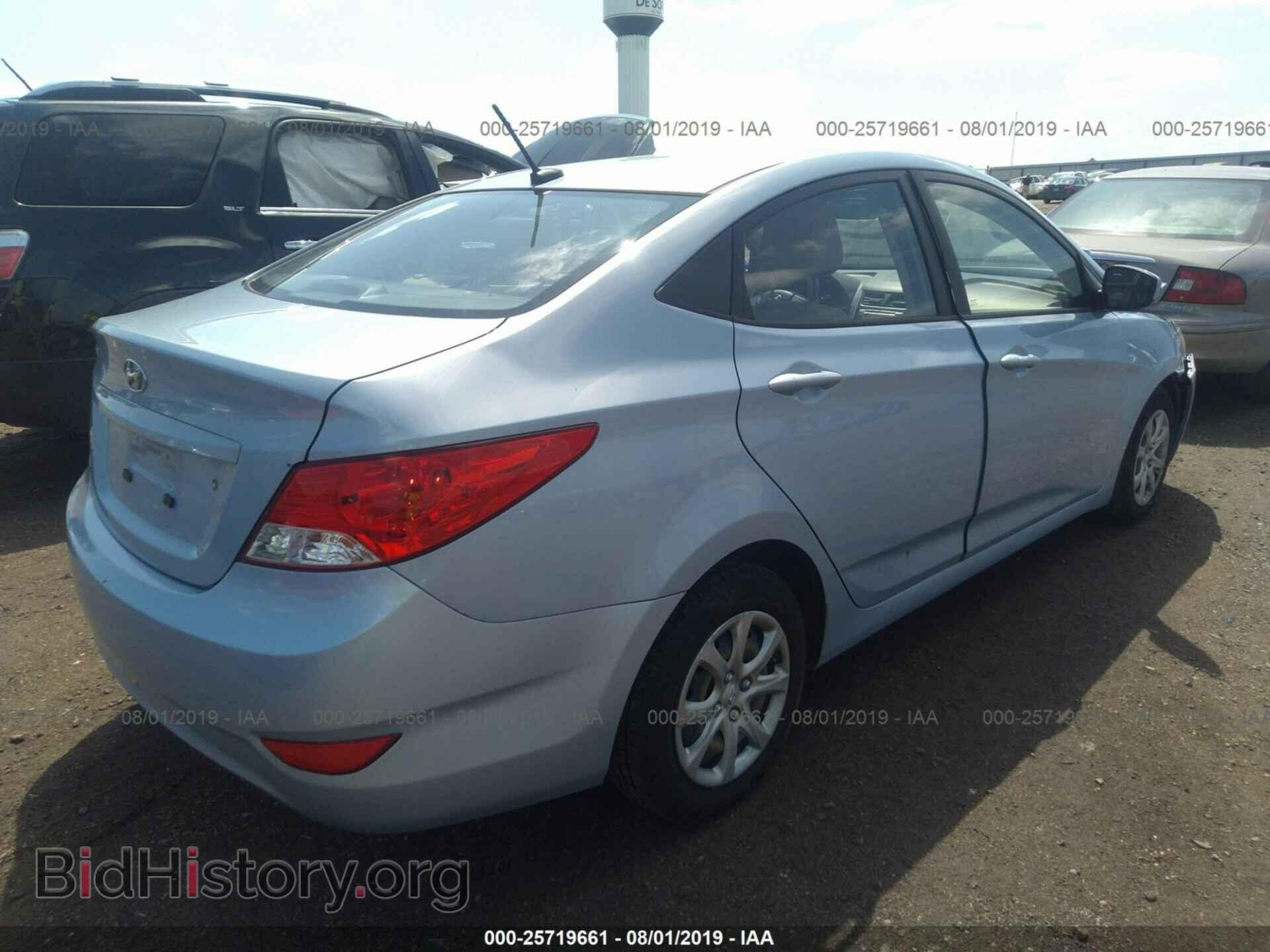 2014 HYUNDAI ACCENT - VIN: KMHCT4AE3EU589921 - Фото 4