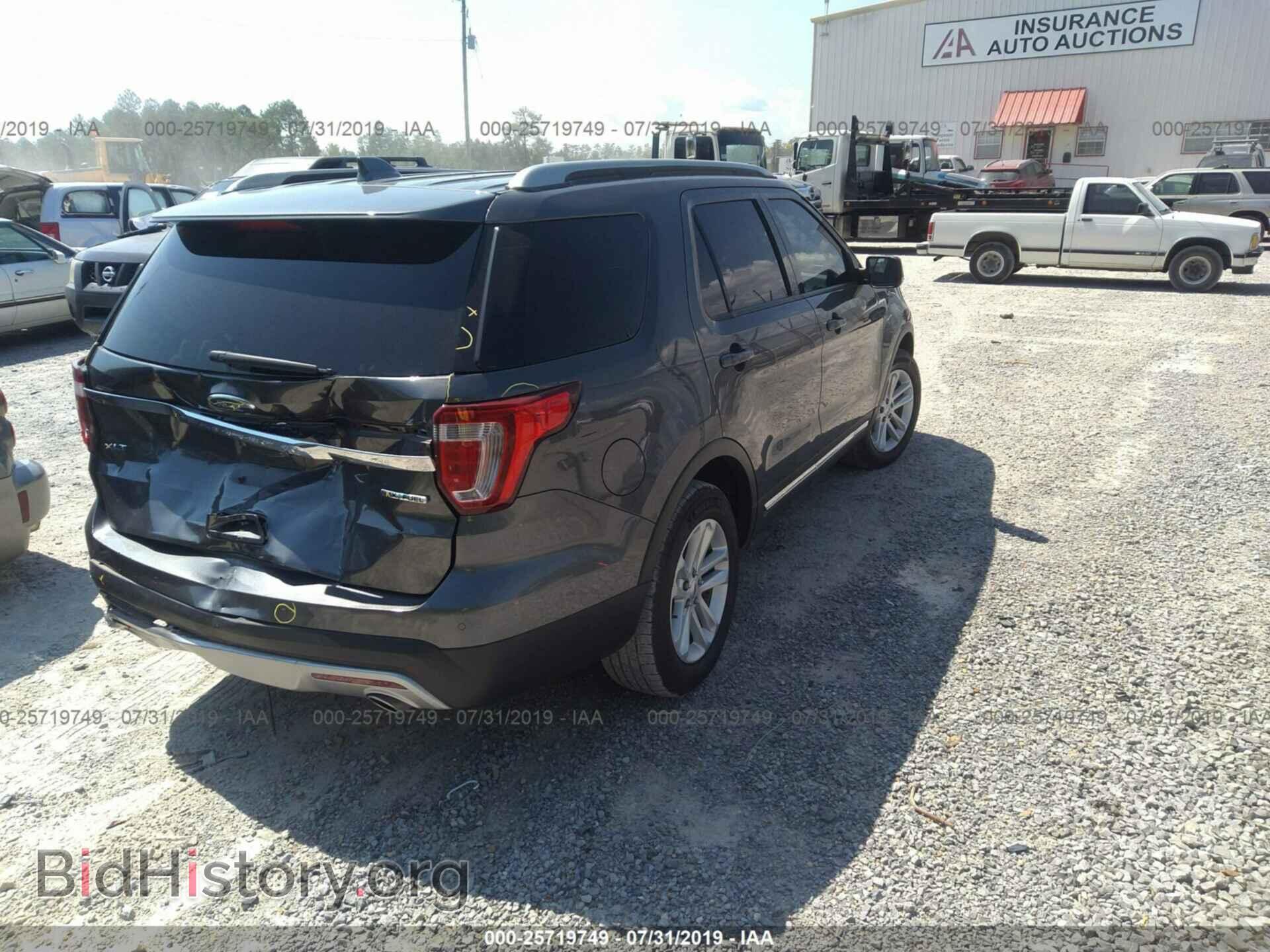 2016 FORD EXPLORER - VIN: 1FM5K7D89GGB09322 - Фото 4