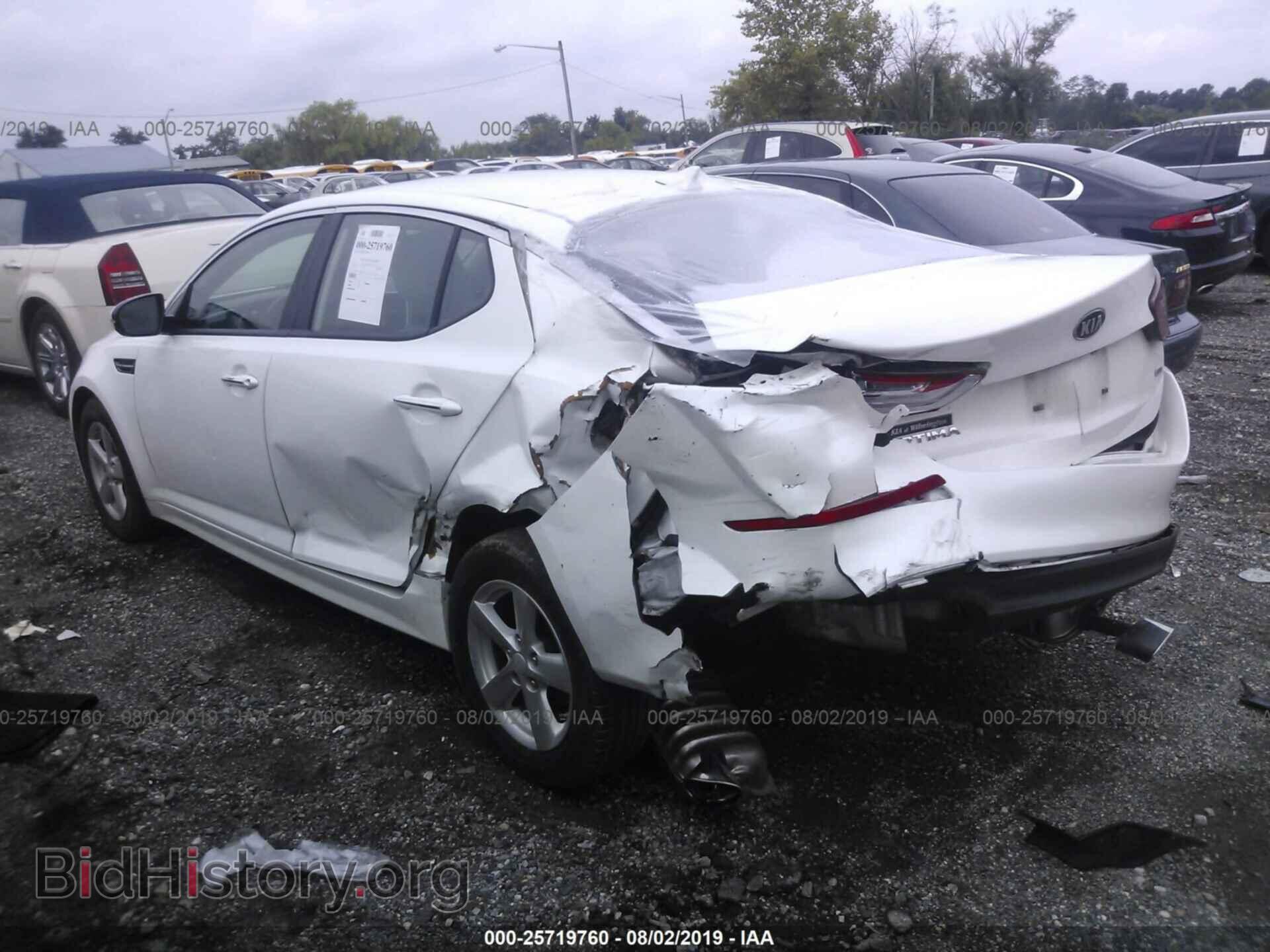 2015 KIA OPTIMA - VIN: KNAGM4A76F5543285 - Фото 3