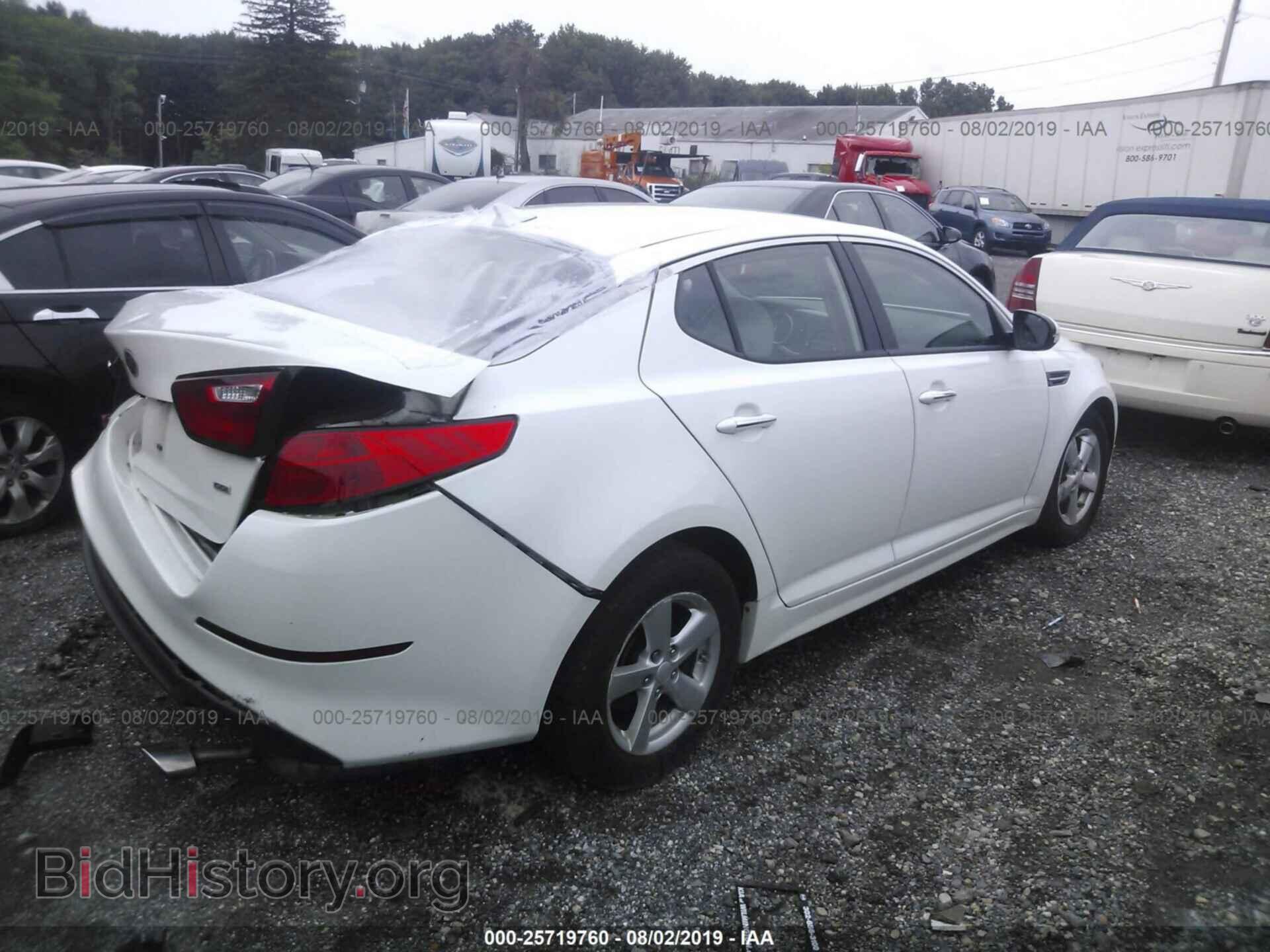 2015 KIA OPTIMA - VIN: KNAGM4A76F5543285 - Фото 4