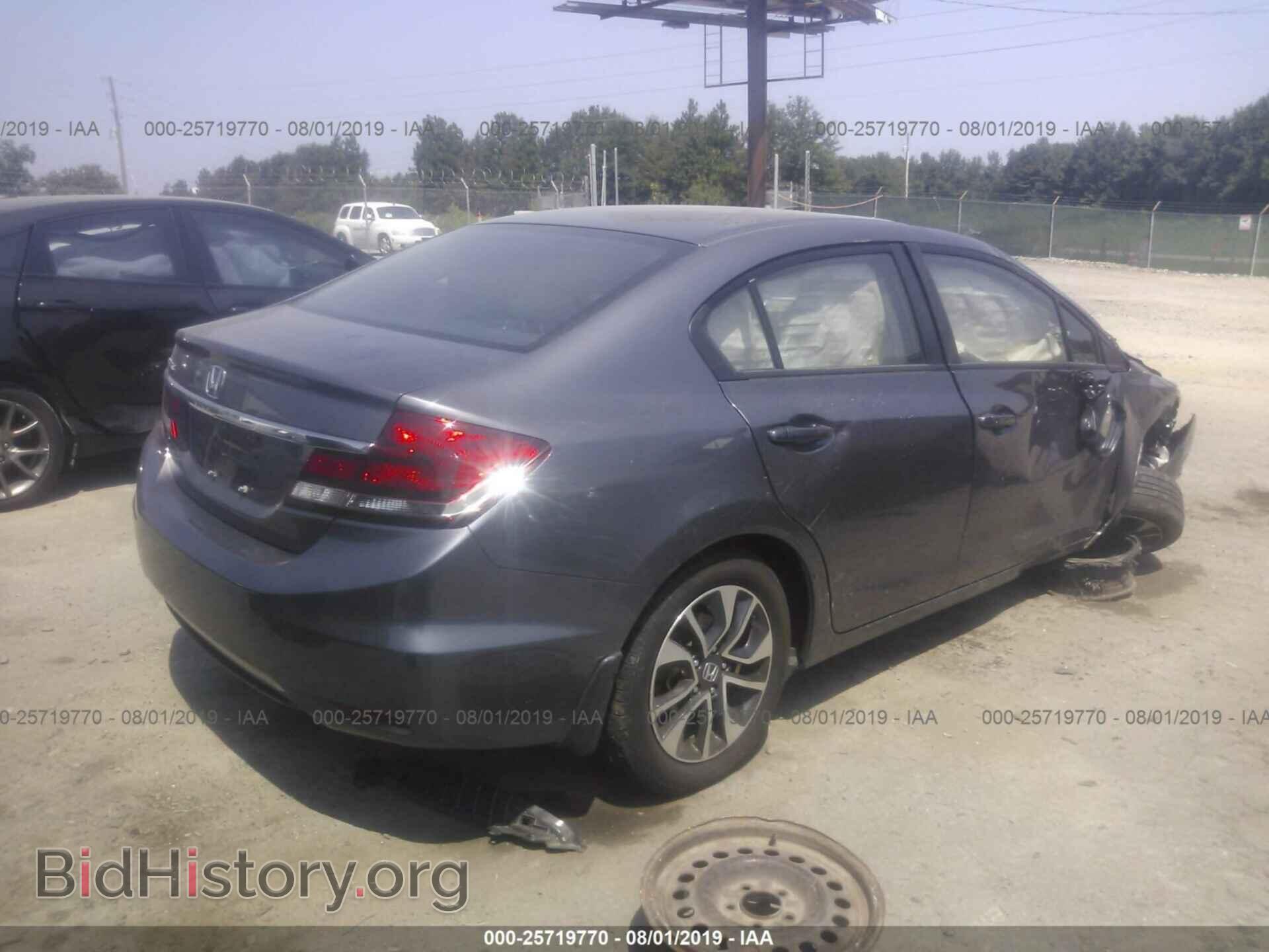 2014 HONDA CIVIC - VIN: 2HGFB2F8XEH524452 - Photo 4