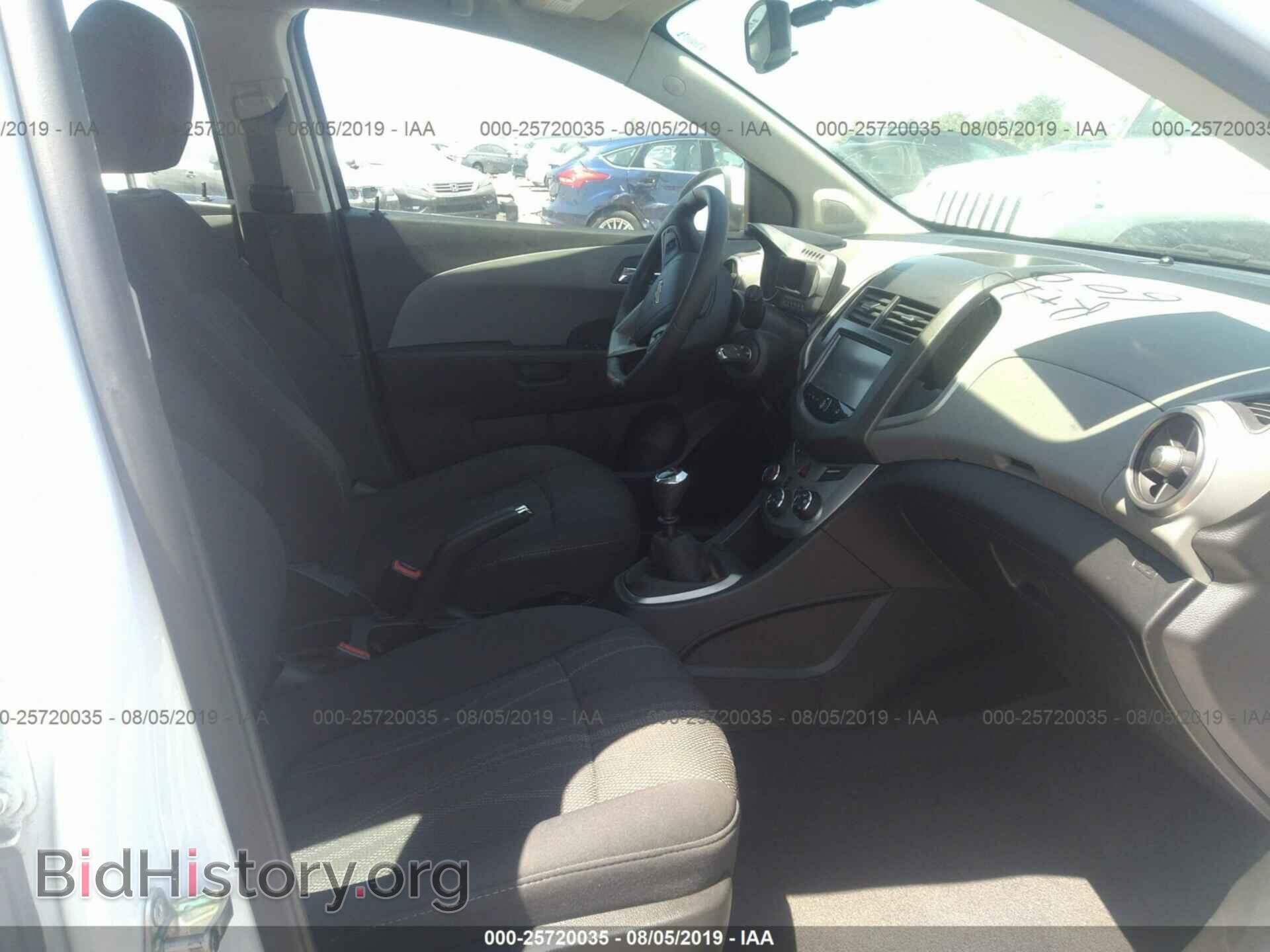 2014 CHEVROLET SONIC - VIN: 1G1JD6SB9E4178802 - Фото 5