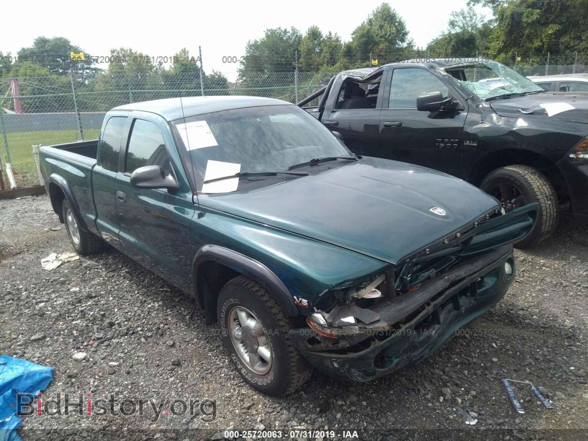 Фотография 1B7GL23X8VS160956 - DODGE DAKOTA 1997
