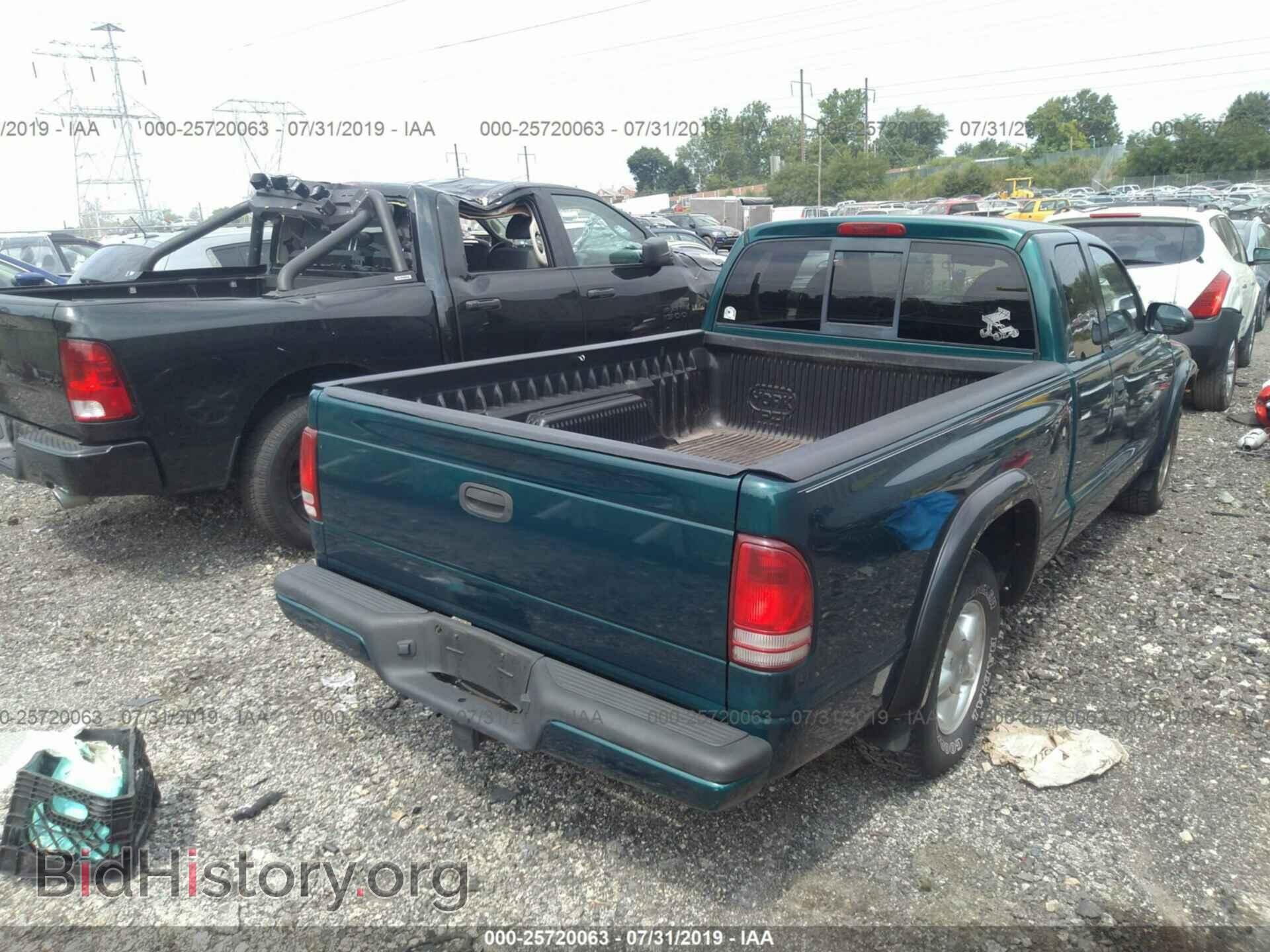 1997 DODGE DAKOTA - VIN: 1B7GL23X8VS160956 - Фото 4