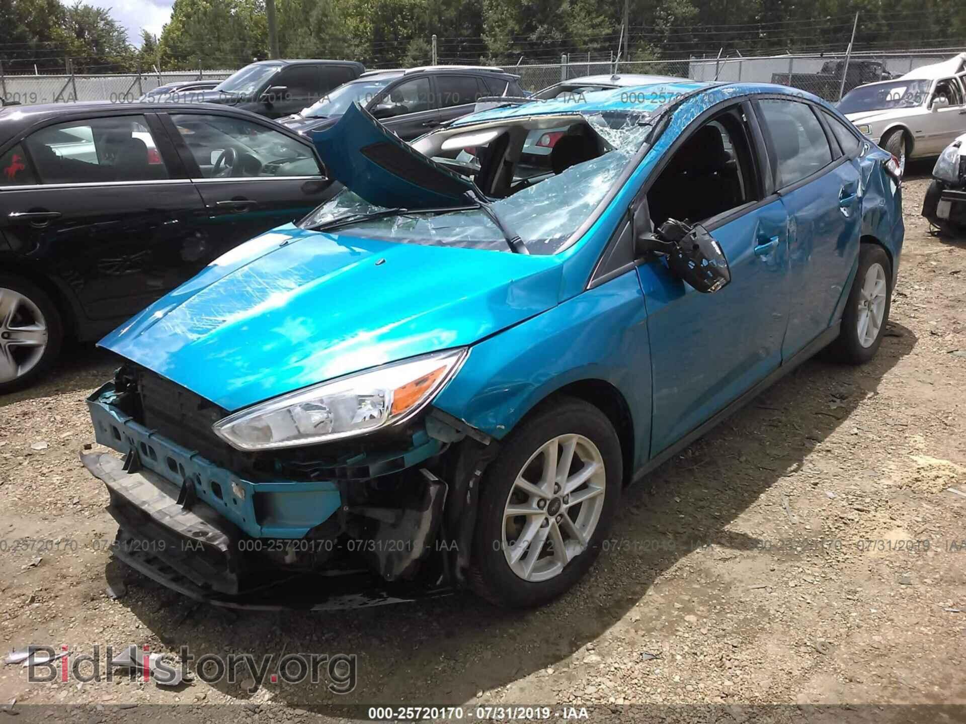 2015 FORD FOCUS - VIN: 1FADP3F22FL304404 - Фото 2