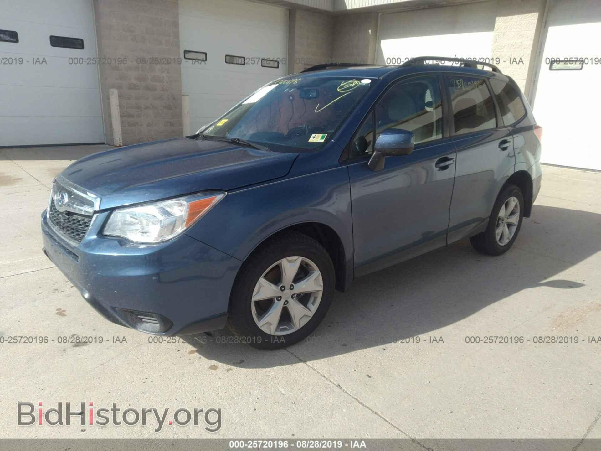 2014 SUBARU FORESTER - VIN: JF2SJAGC3EH411222 - Фото 2