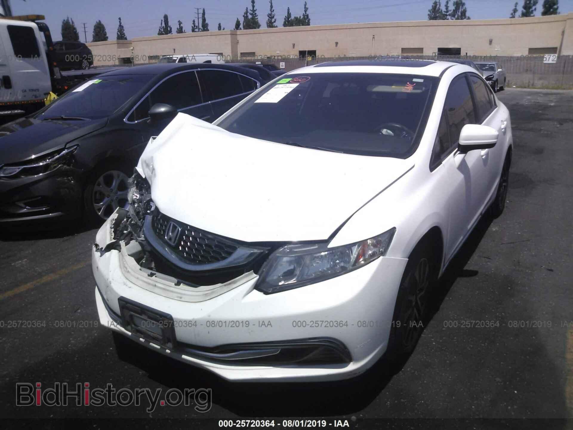 2014 HONDA CIVIC - VIN: 19XFB2F82EE269435 - Фото 2