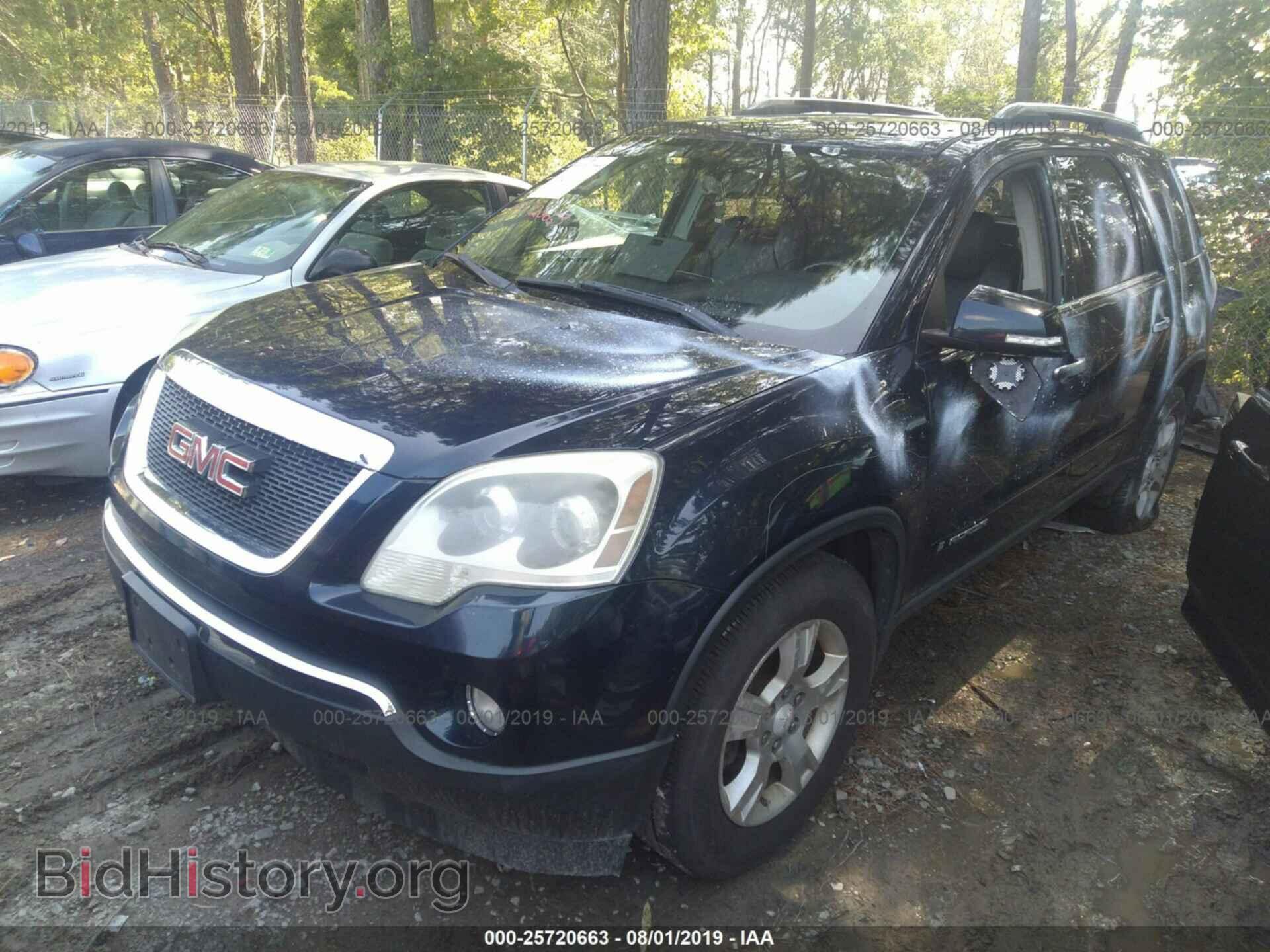 2008 GMC ACADIA - VIN: 1GKEV33728J250819 - Фото 2