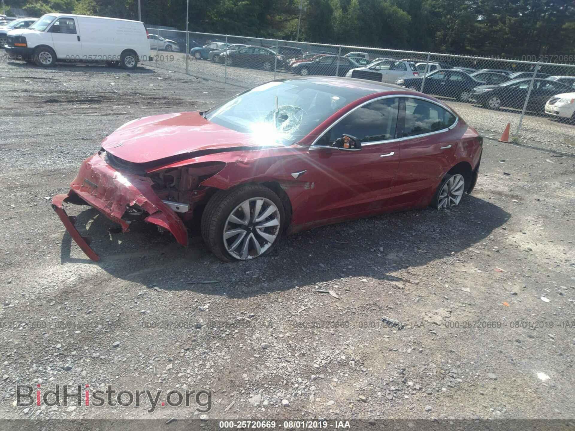 2018 TESLA MODEL 3 - VIN: 5YJ3E1EA8JF020215 - Фото 2