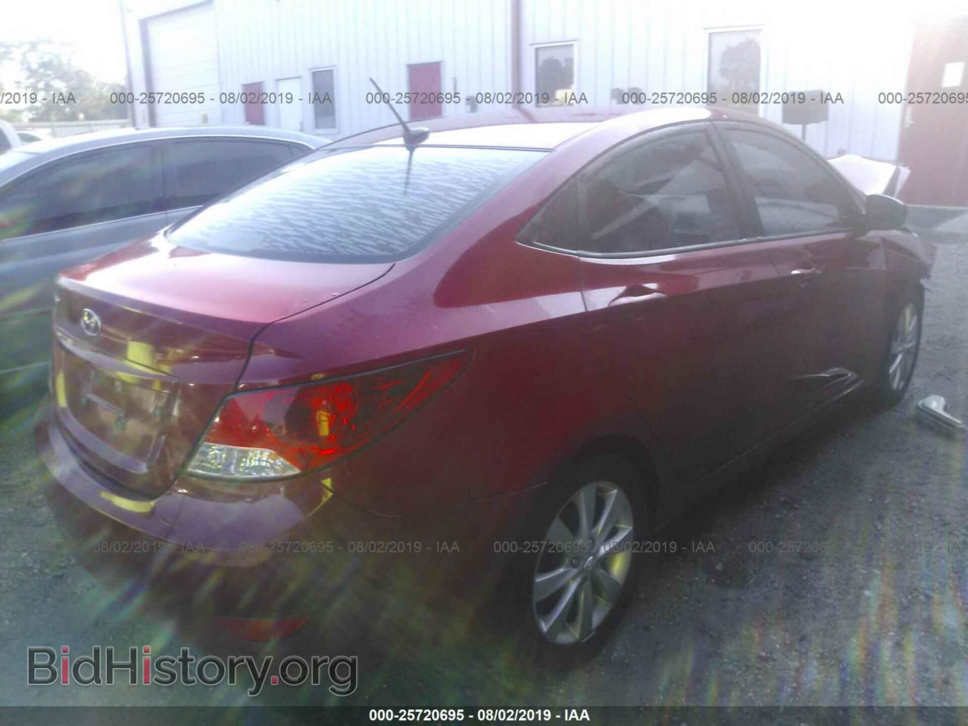 2013 HYUNDAI ACCENT - VIN: KMHCU4AE5DU325384 - Фото 4