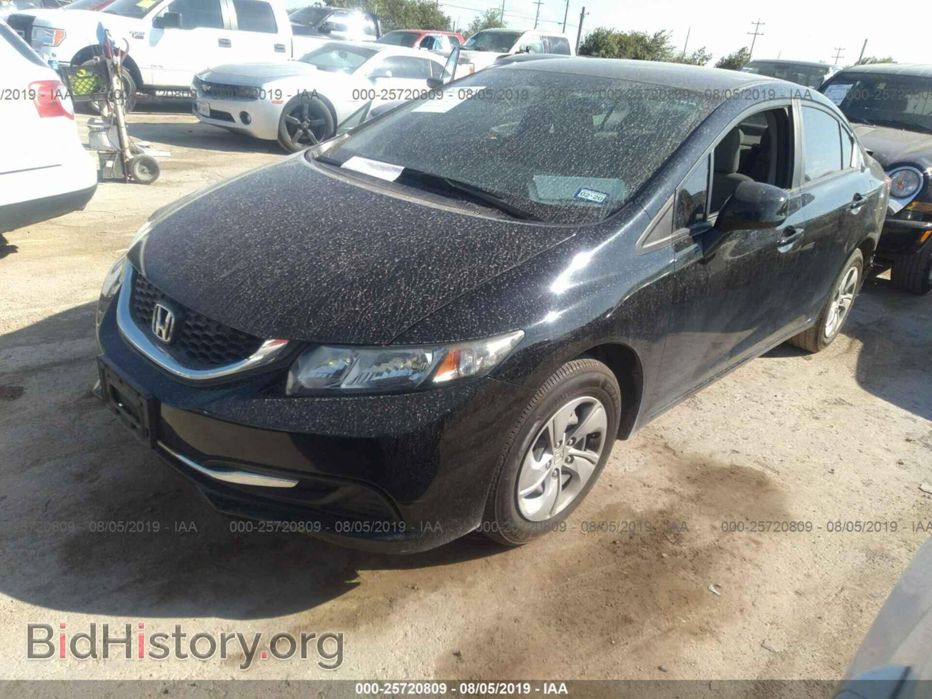 2013 HONDA CIVIC - VIN: 2HGFB2F52DH519329 - Фото 2