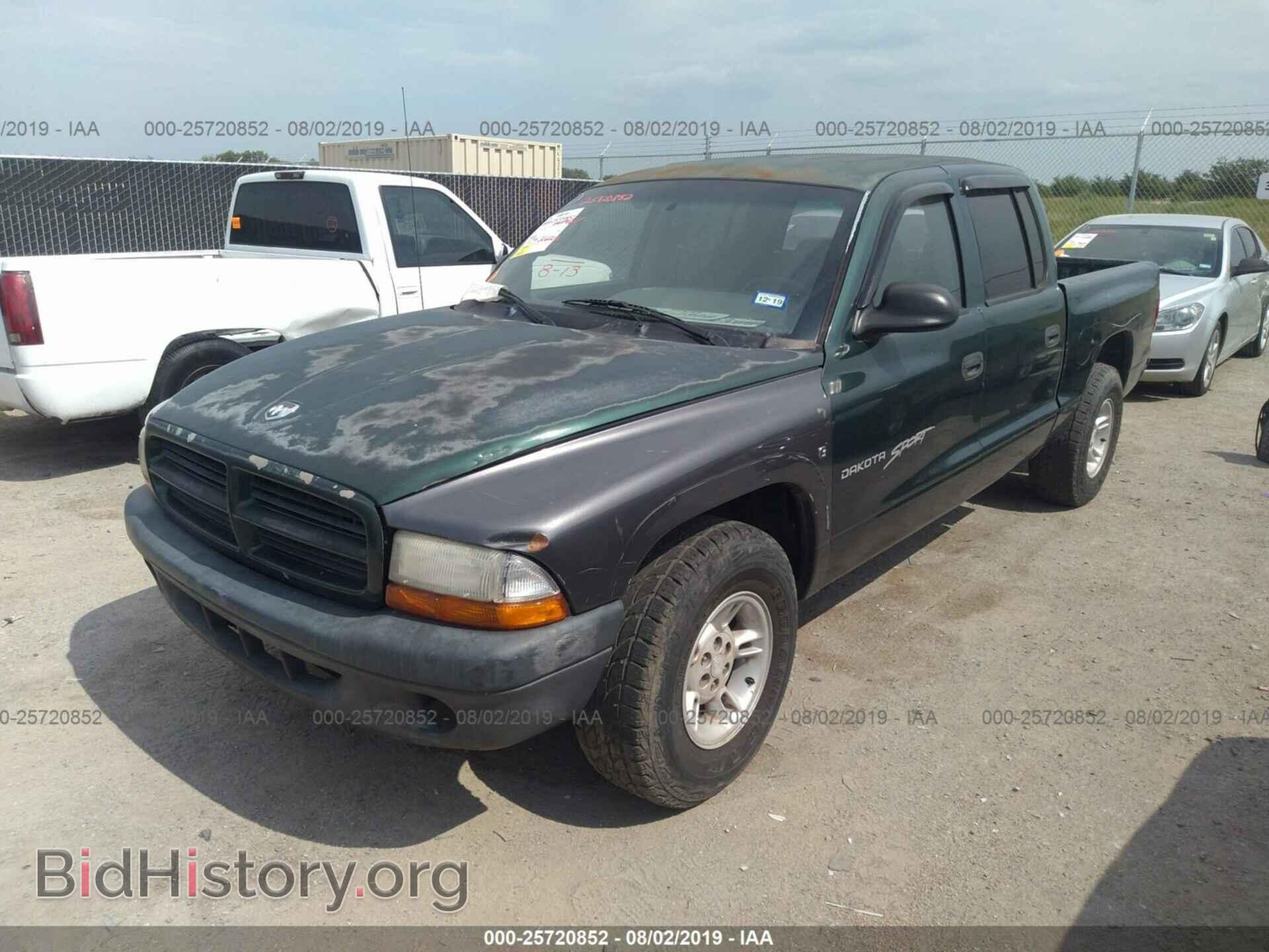 2000 DODGE DAKOTA - VIN: 1B7GL2AN9YS645144 - Photo 2