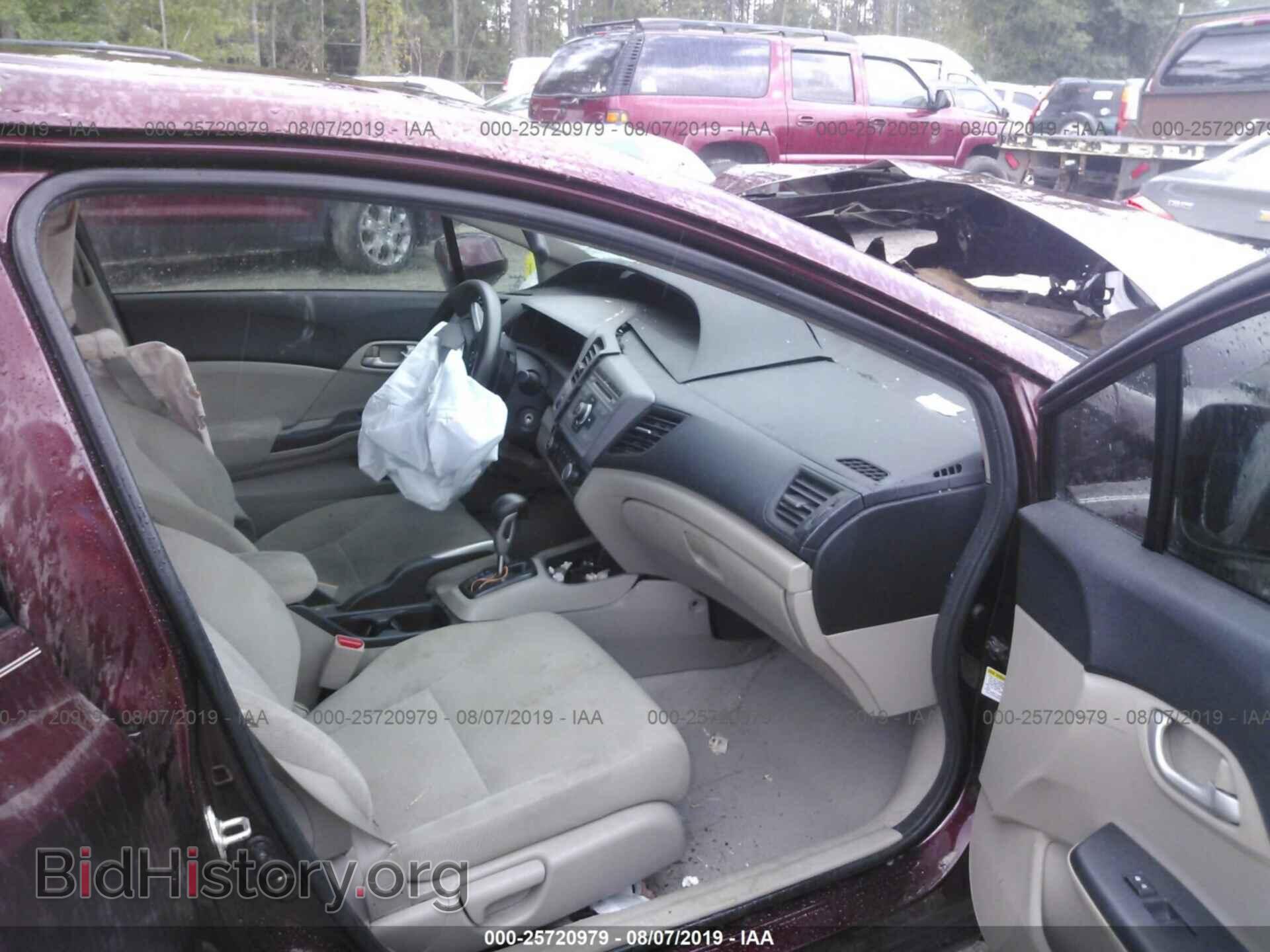 2012 HONDA CIVIC - VIN: 19XFB2F59CE094930 - Фото 5