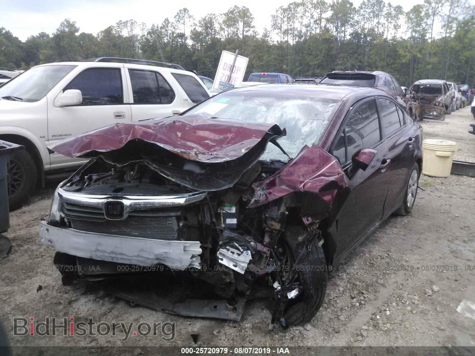 2012 HONDA CIVIC - VIN: 19XFB2F59CE094930 - Фото 6
