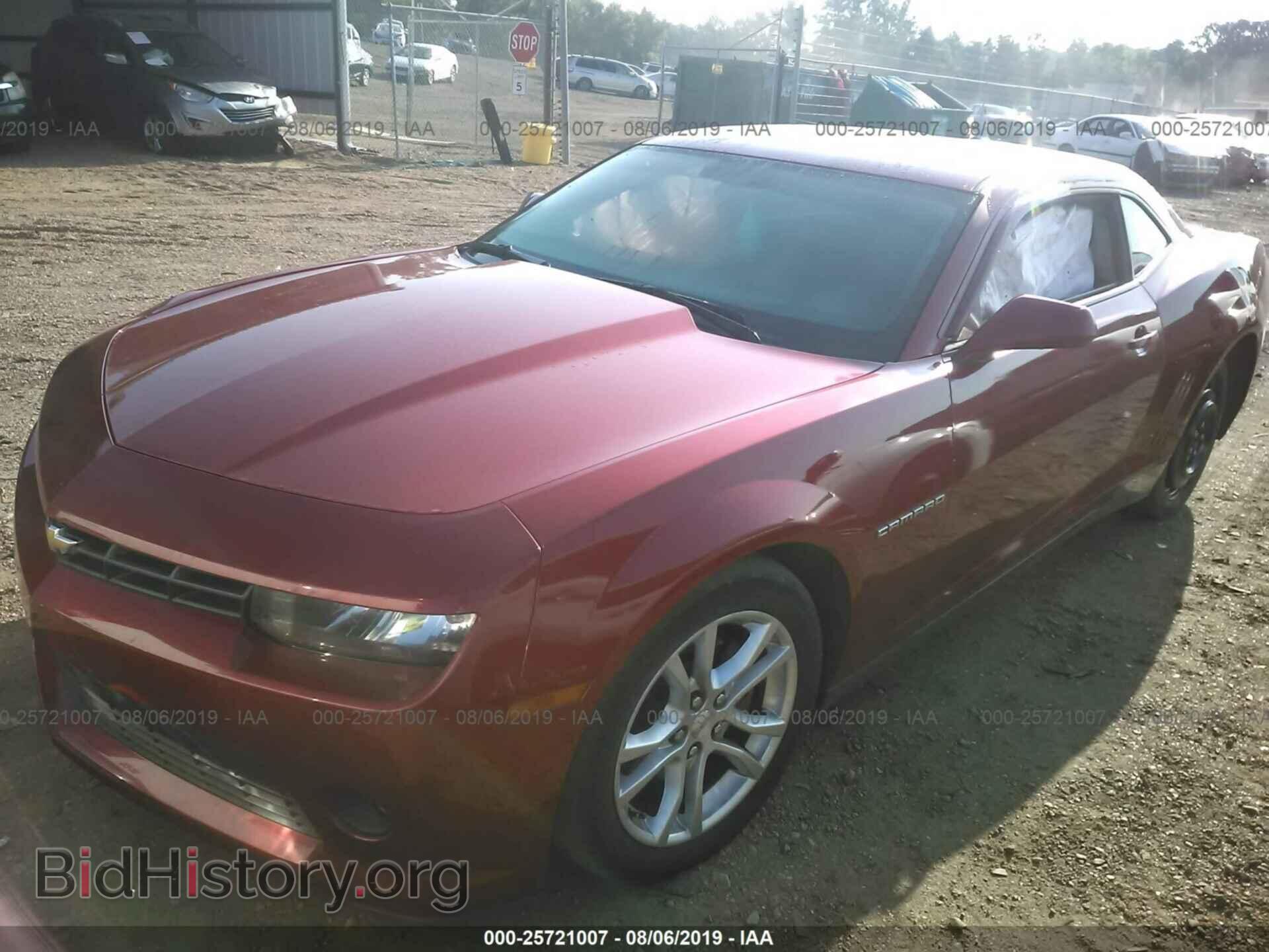 2014 CHEVROLET CAMARO - VIN: 2G1FA1E35E9230770 - Фото 2