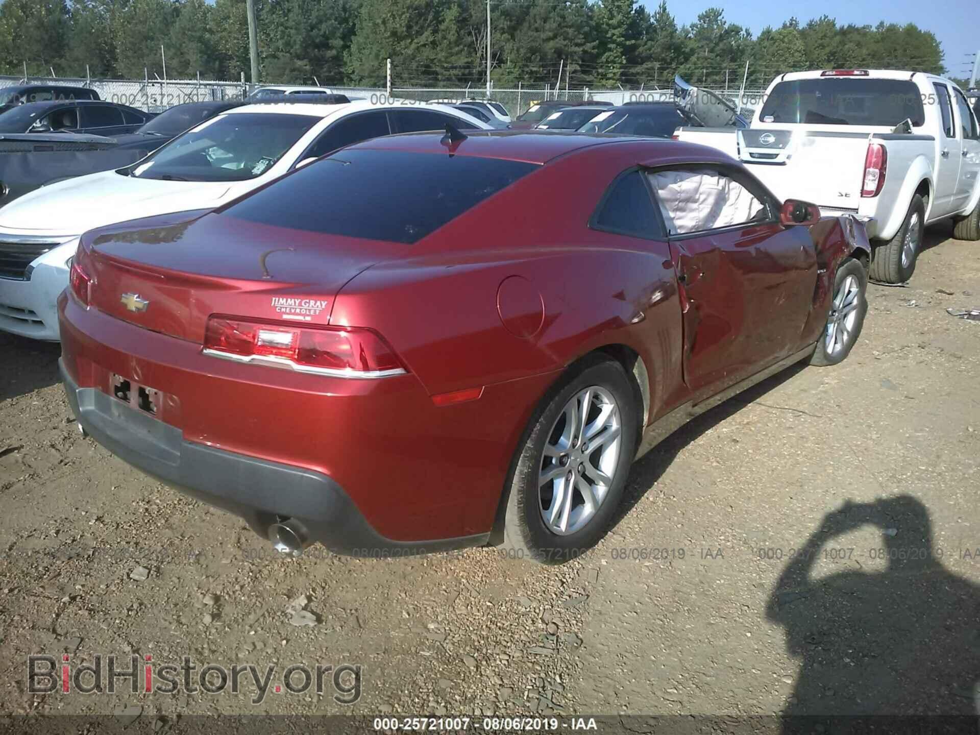 2014 CHEVROLET CAMARO - VIN: 2G1FA1E35E9230770 - Фото 4