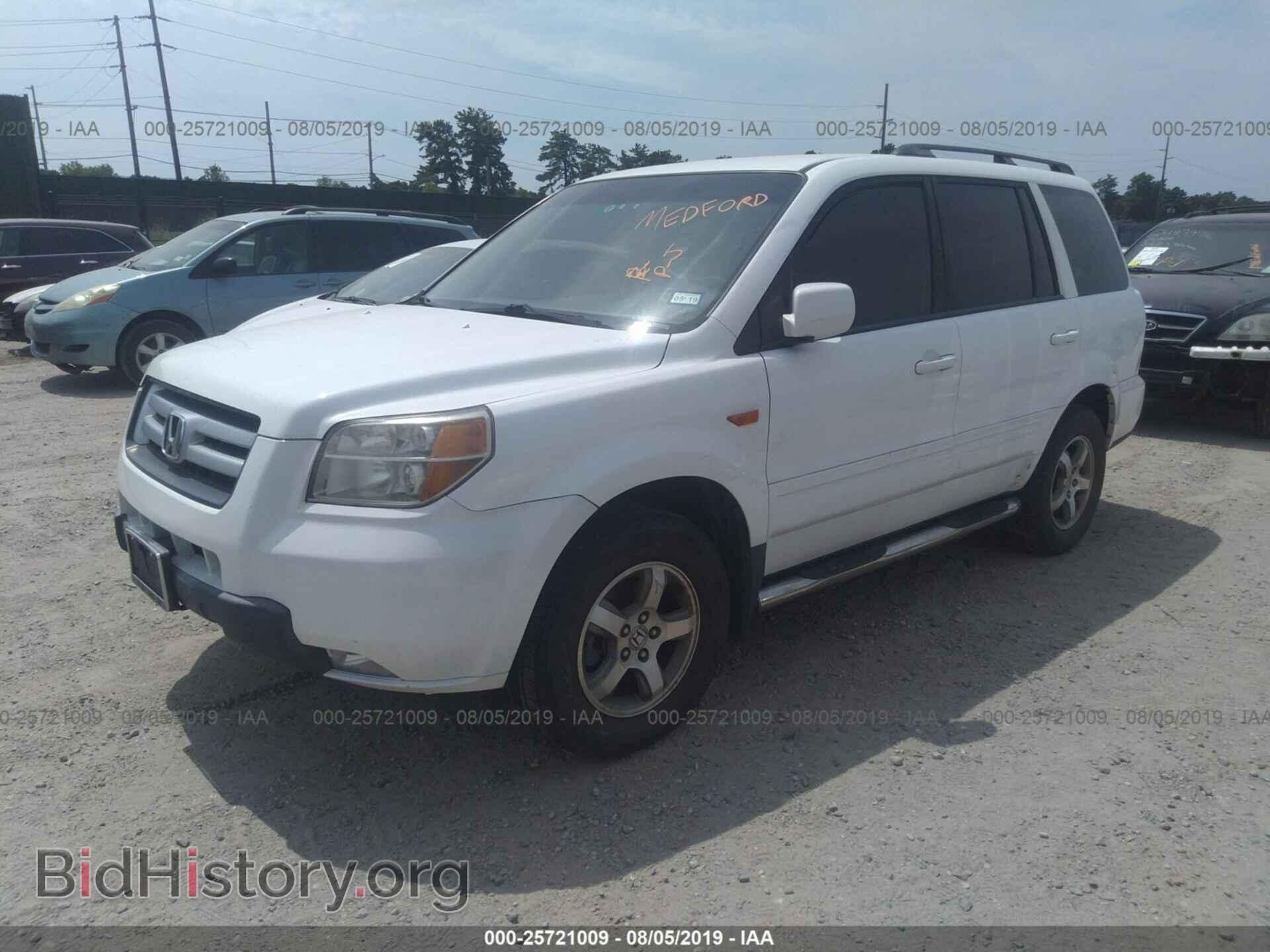 2006 HONDA PILOT - VIN: 5FNYF28436B049384 - Фото 2