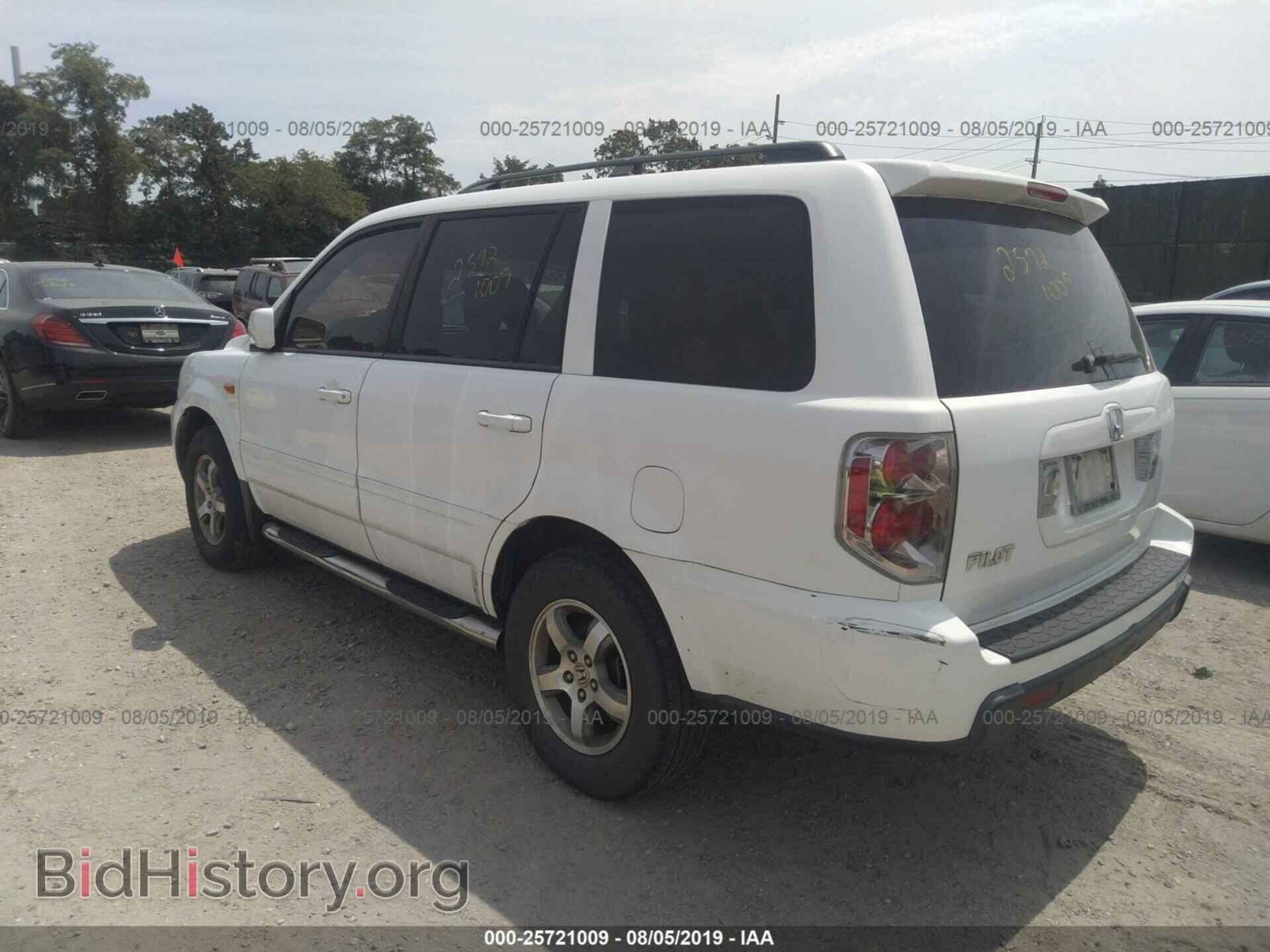2006 HONDA PILOT - VIN: 5FNYF28436B049384 - Фото 3