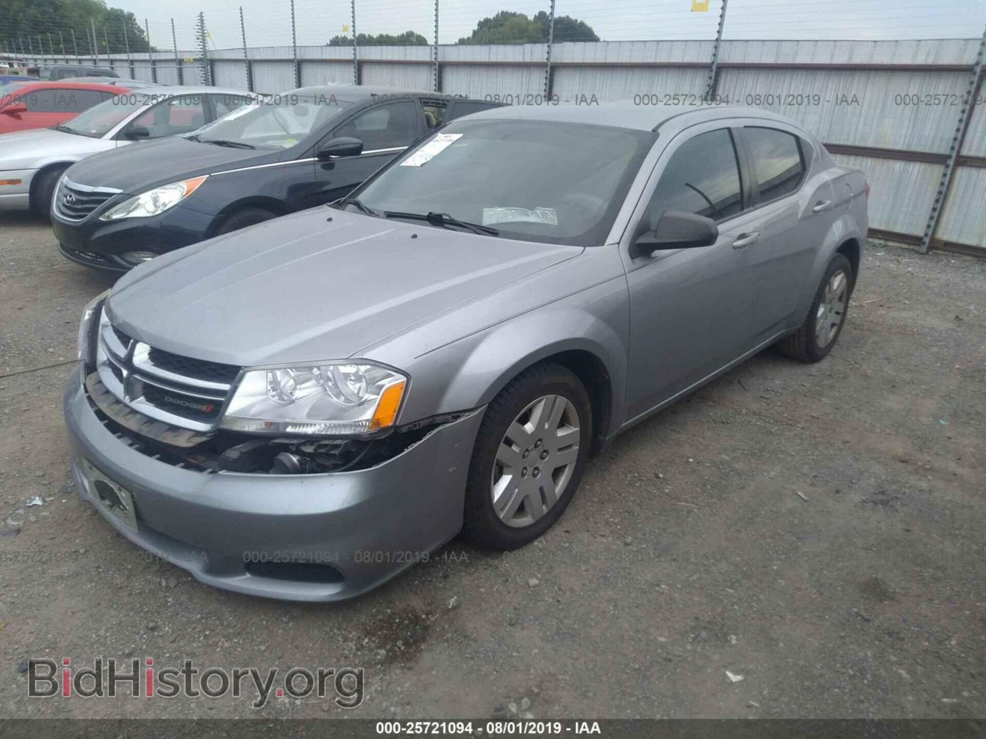 2013 DODGE AVENGER - VIN: 1C3CDZABXDN543911 - Photo 2