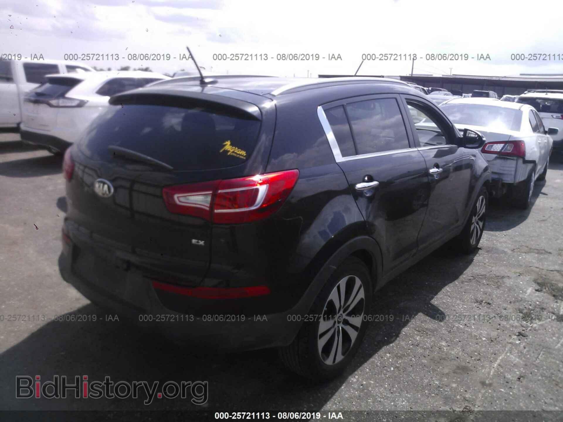 2013 KIA SPORTAGE - VIN: KNDPC3A21D7442645 - Фото 4