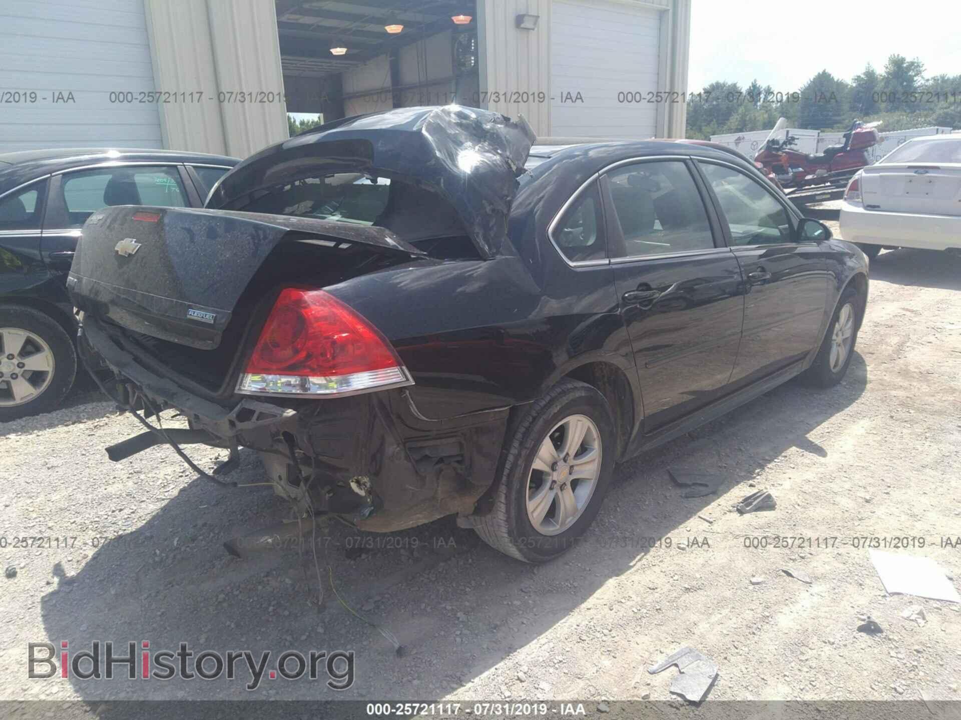 2013 CHEVROLET IMPALA - VIN: 2G1WF5E34D1241183 - Фото 4